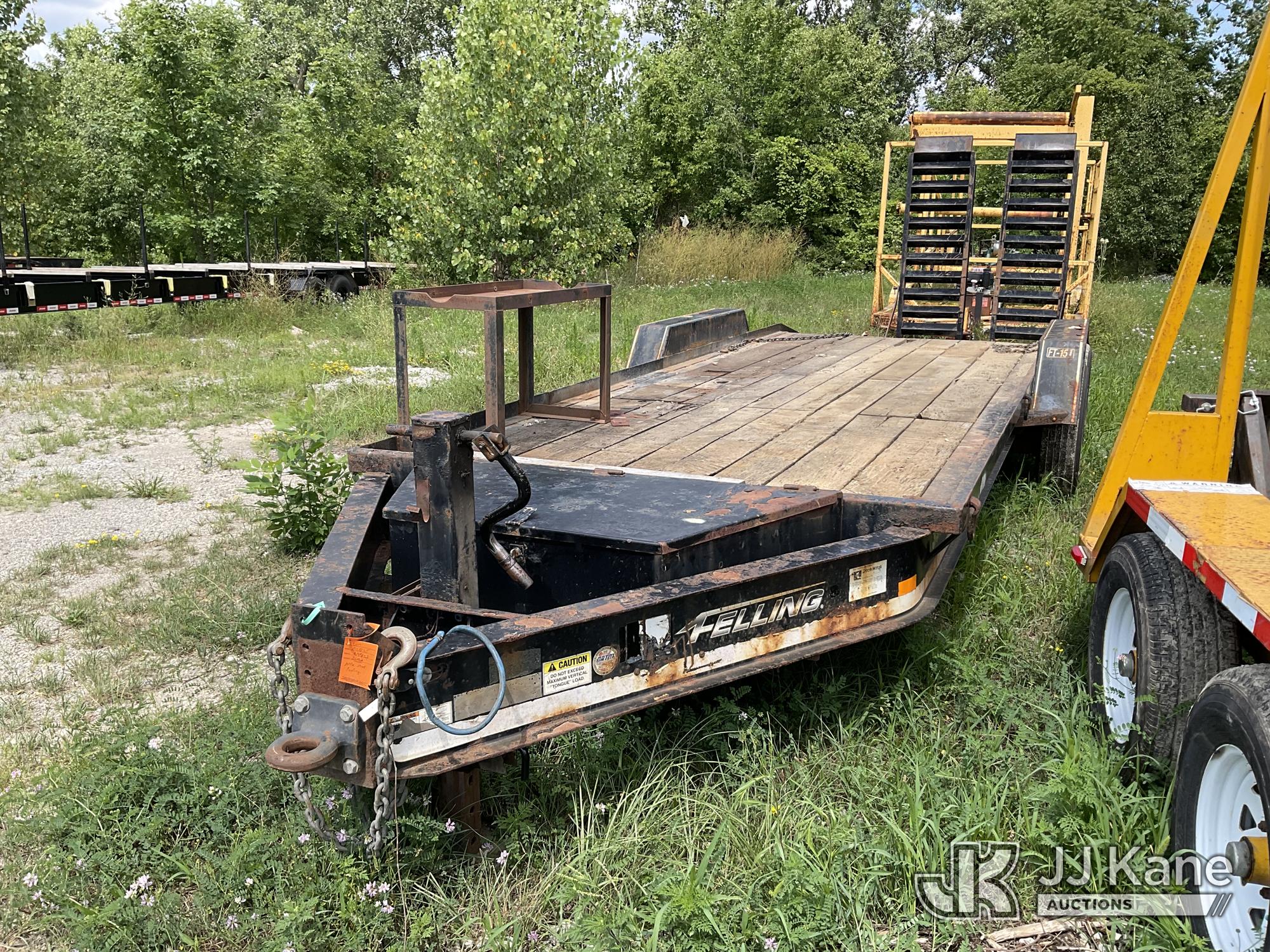 2016 Felling Trailers FT-15 T/A Tagalong Equipment Trailer