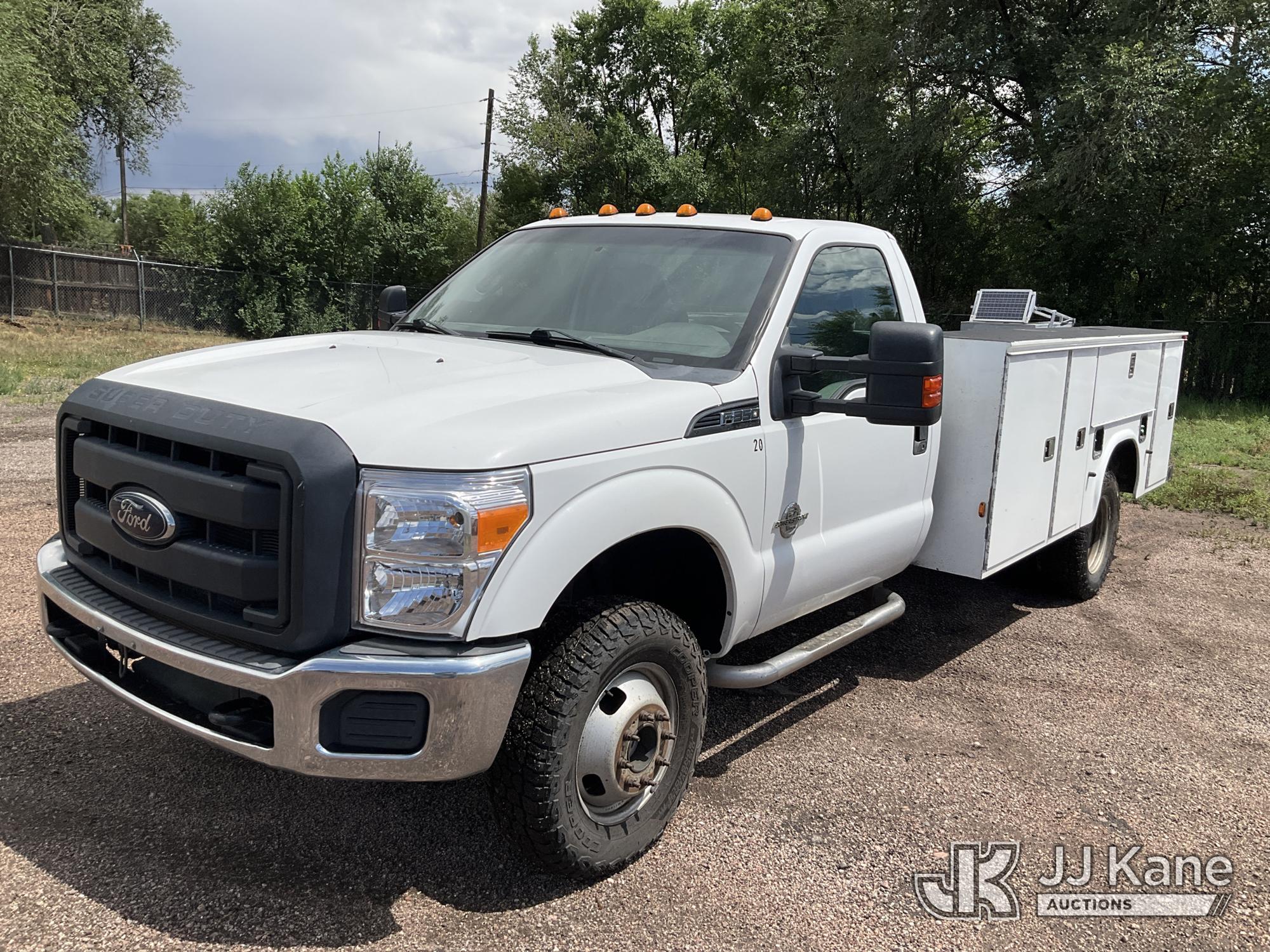 2012 Ford F-350 SD Service Truck, Municipality Owned & Maintained