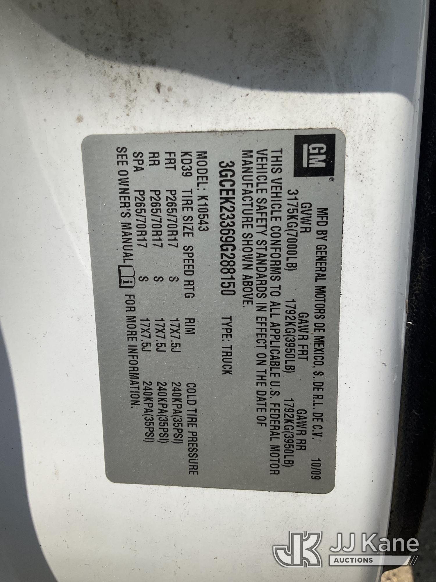2009 Chevrolet Silverado 1500 4x4