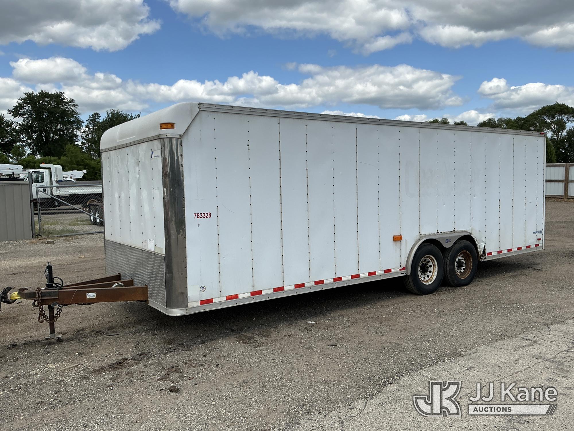 2008 Pace American Trailer PR8524TA4 T/A Enclosed Utility Trailer, Inside-23ft long, 8ft wide, 73in tall