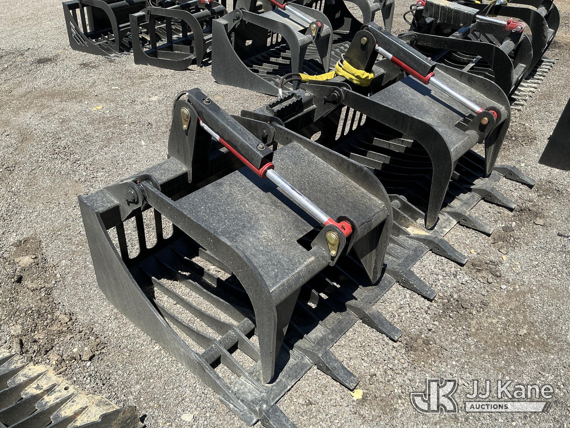 80in Skid Steer Grapple NOTE: This unit is being sold AS IS/WHERE IS via Timed Auction and is located in Salt Lake City