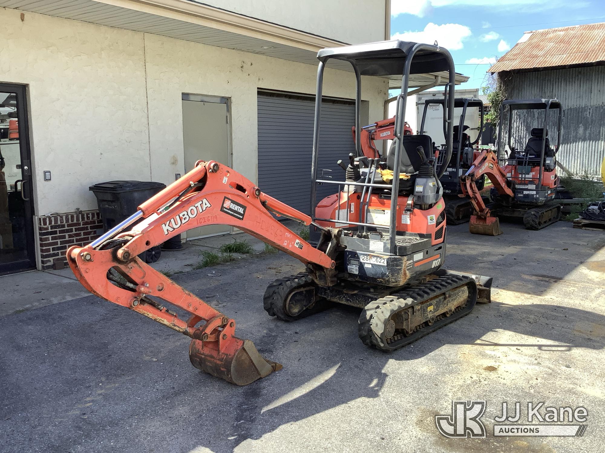 Kubota U17 Mini Hydraulic Excavator