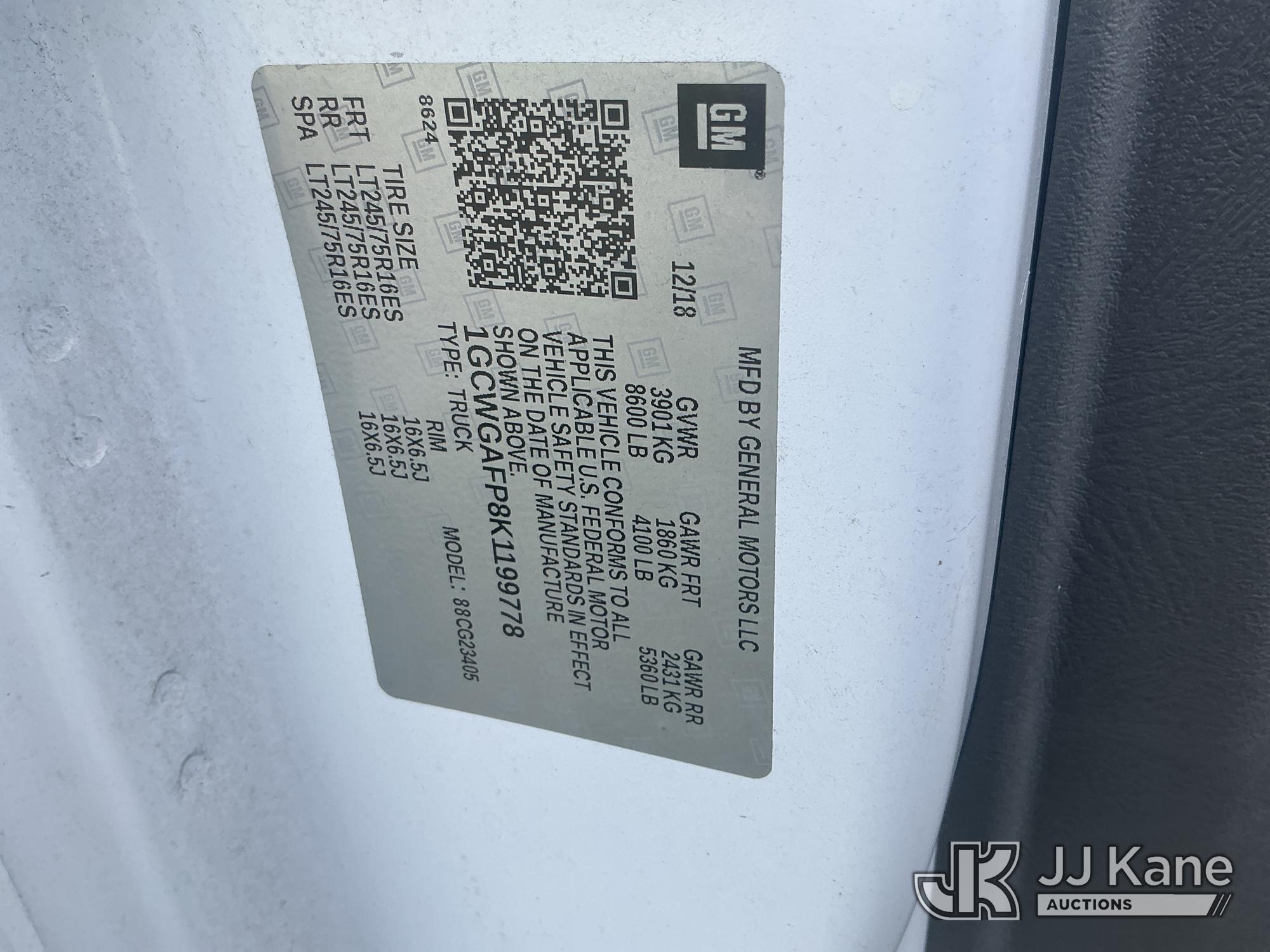 2019 Chevrolet EXPRESS