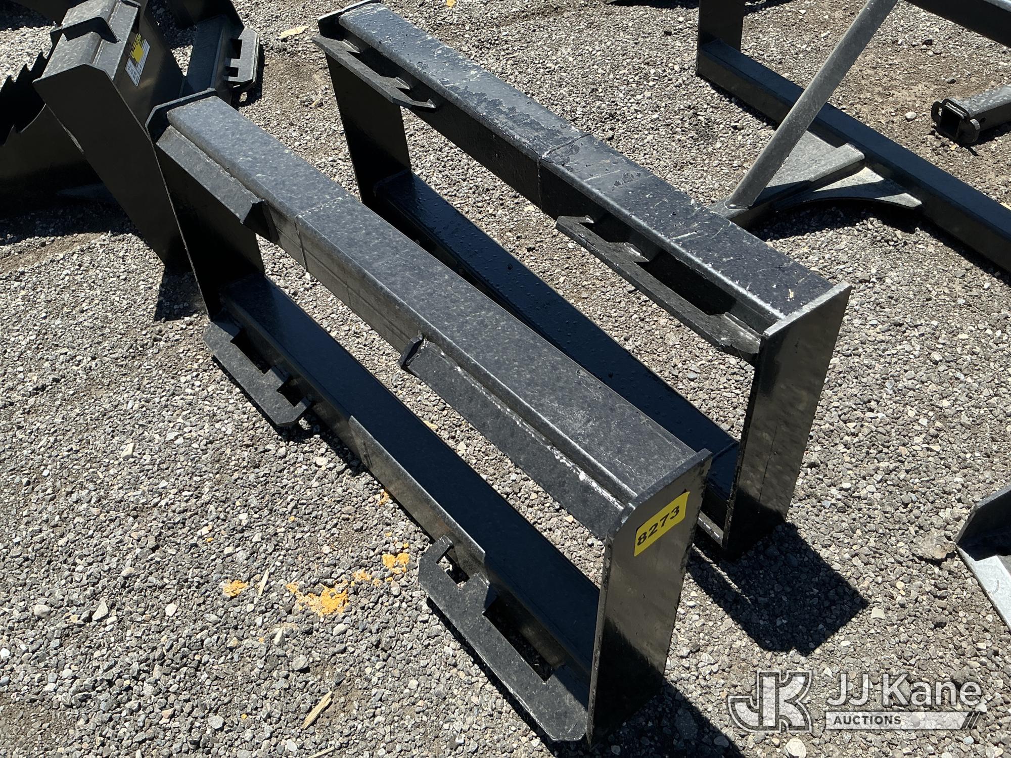 2 Skid Steer Blank Attachments NOTE: This unit is being sold AS IS/WHERE IS via Timed Auction and is located in Salt Lake City