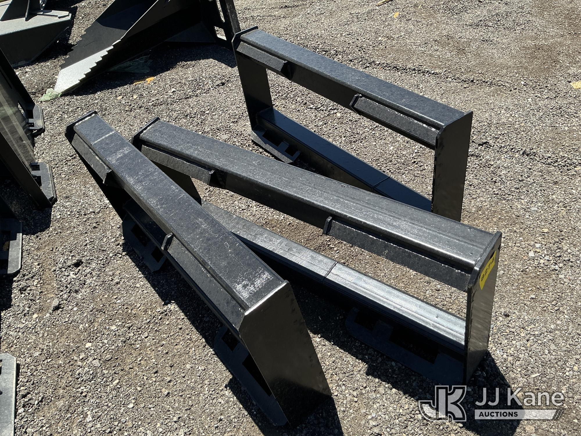 3 Skid Steer Blank Attachments NOTE: This unit is being sold AS IS/WHERE IS via Timed Auction and is located in Salt Lake City