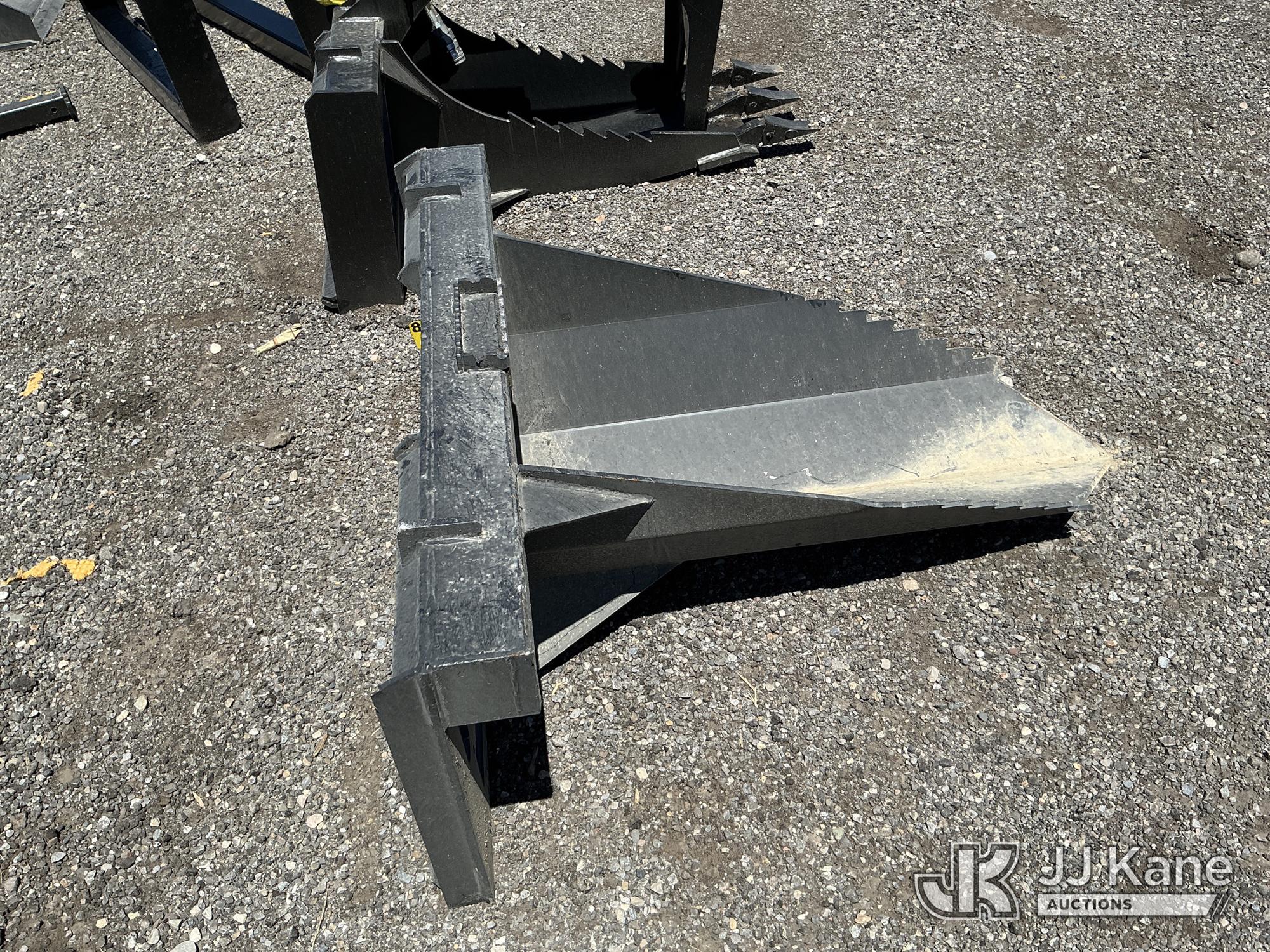 Skid Steer Stump Shovel Attachment NOTE: This unit is being sold AS IS/WHERE IS via Timed Auction and is located in Salt Lake City