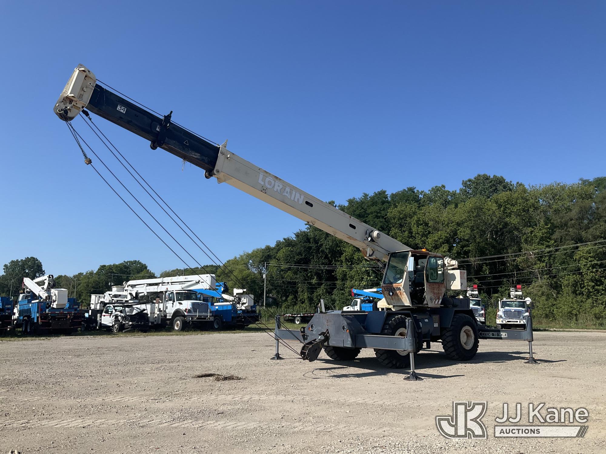 1992 Loraine LRT 275 D Hydraulic Rough Terrain Crane
