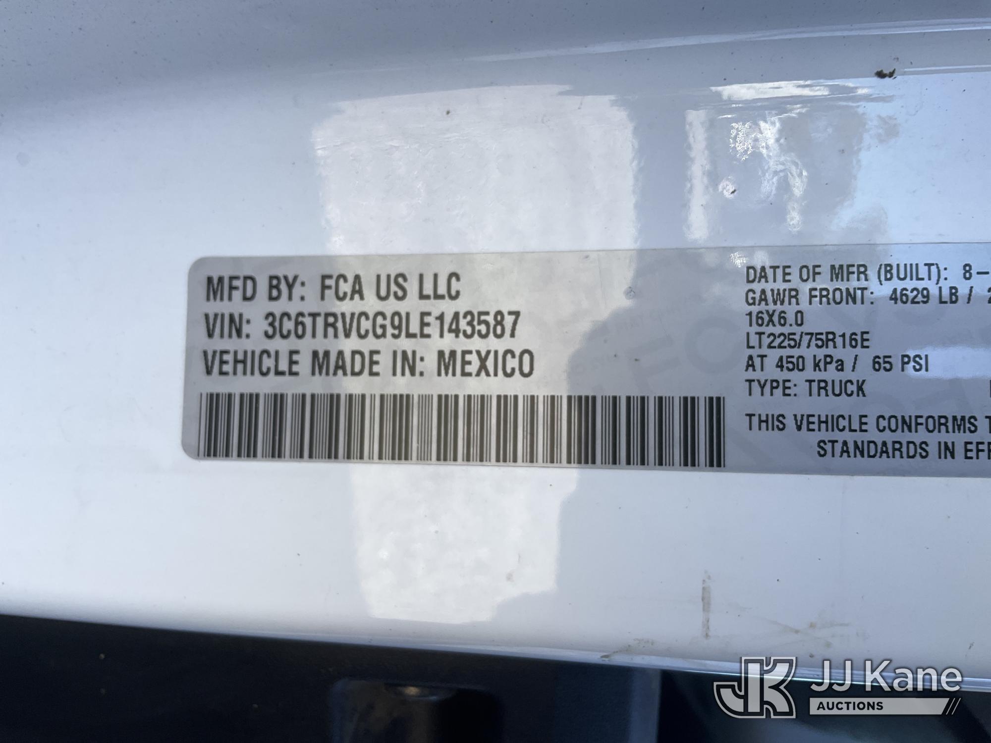 2020 Ram PROMASTER