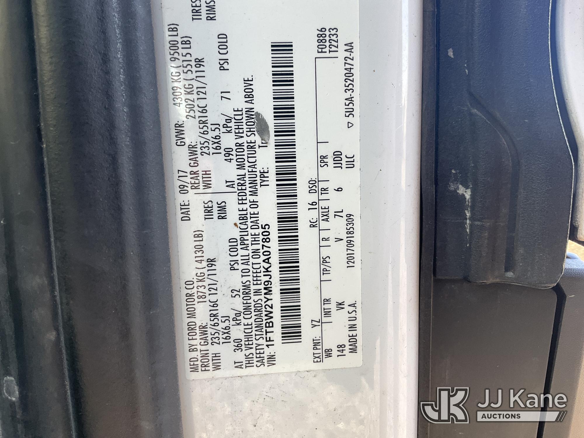 2018 Ford TRANSIT 350