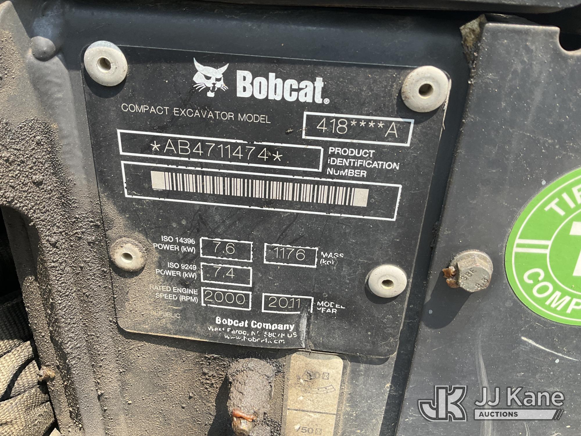 2011 Bobcat 418