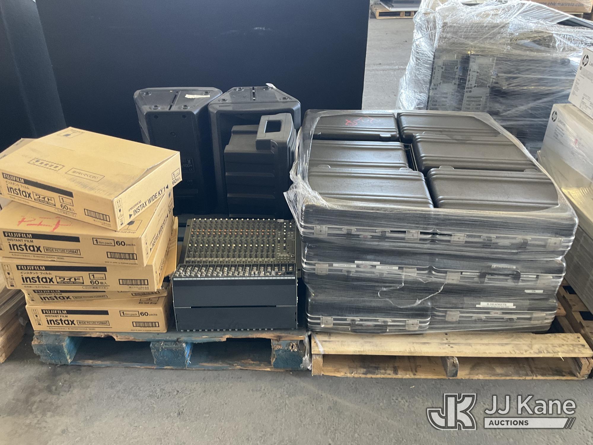 (2 Pallets) Audio Equipment