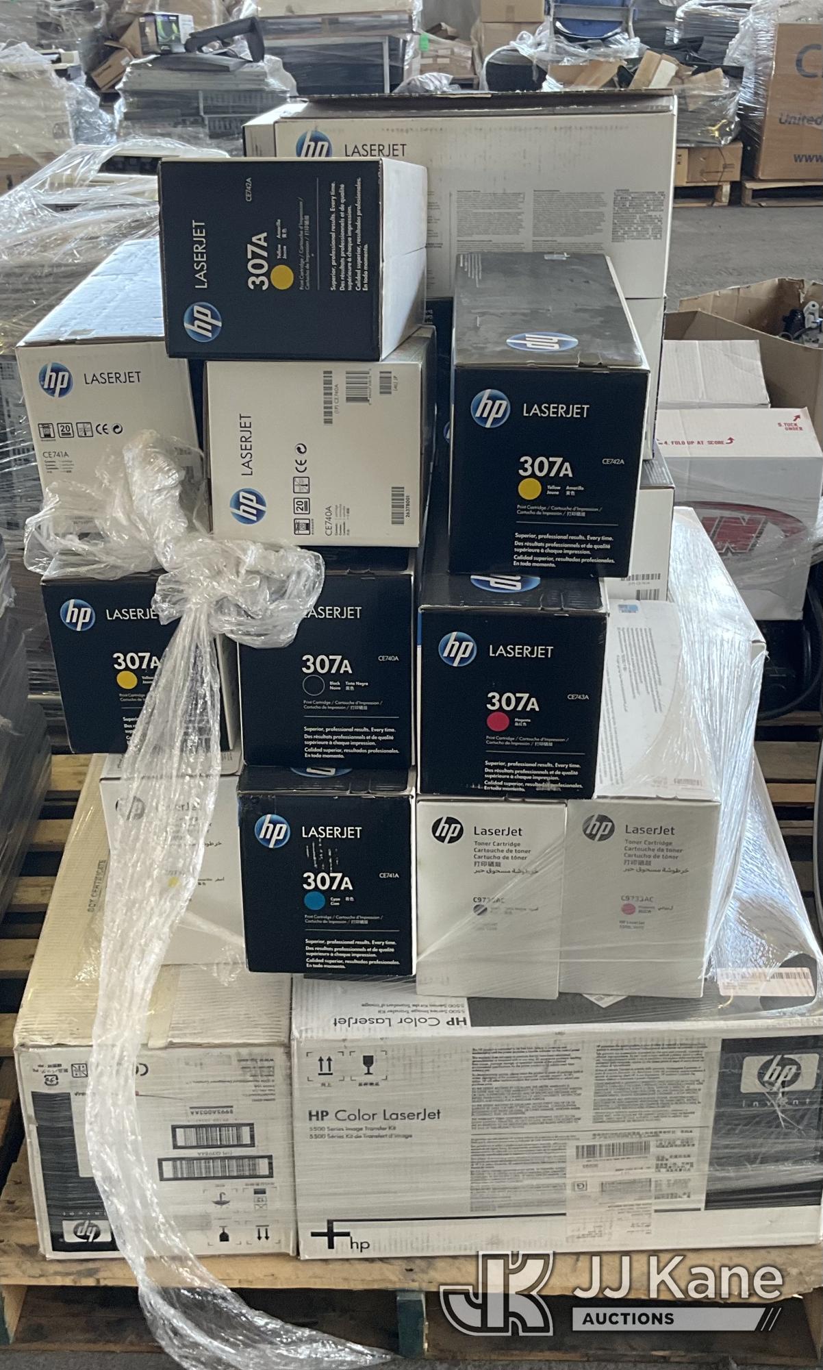 (1 Pallet) Toners (Sealed In Box ) NOTE: This unit is being sold AS IS/WHERE IS via Timed Auction and is located in Jurupa Valley