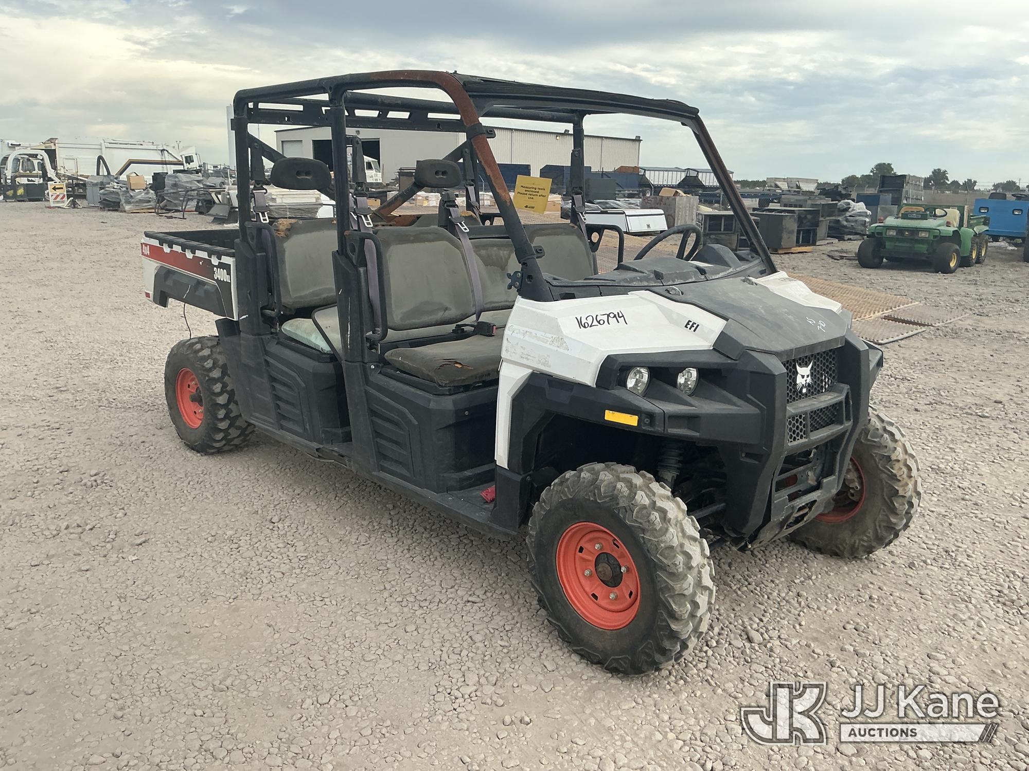 2017 Bobcat 3450 RTV SIDE BY SIDE 4X4
