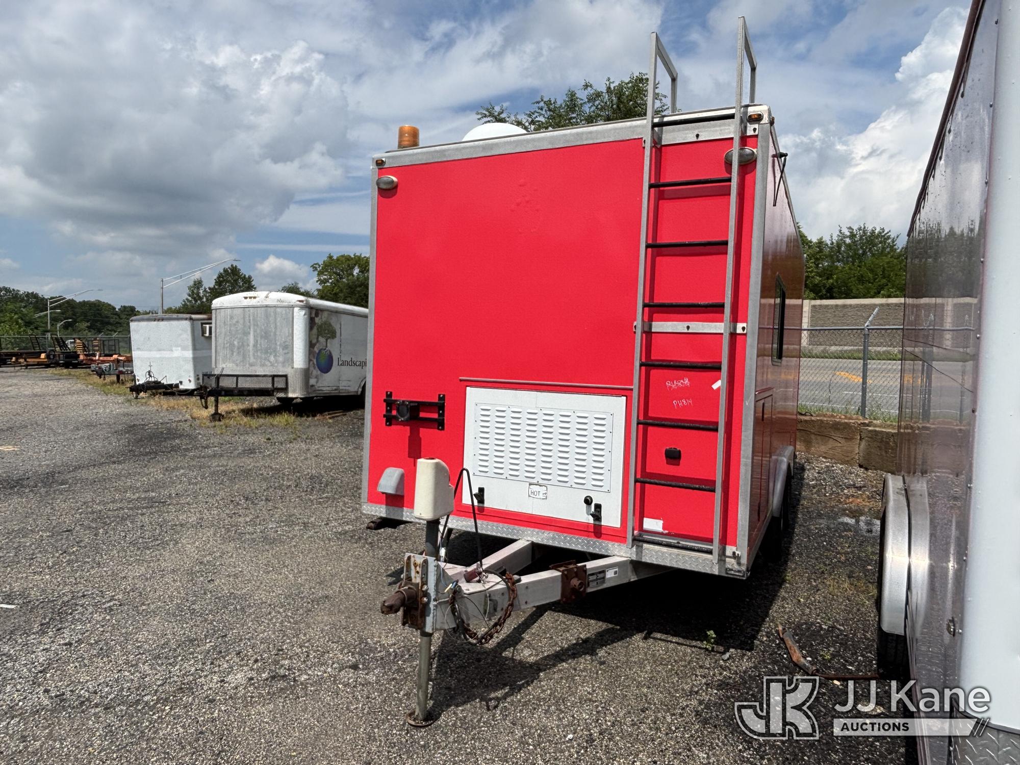 2008 Team Fenex SATCOM T/a Enclosed Satellite Trailer