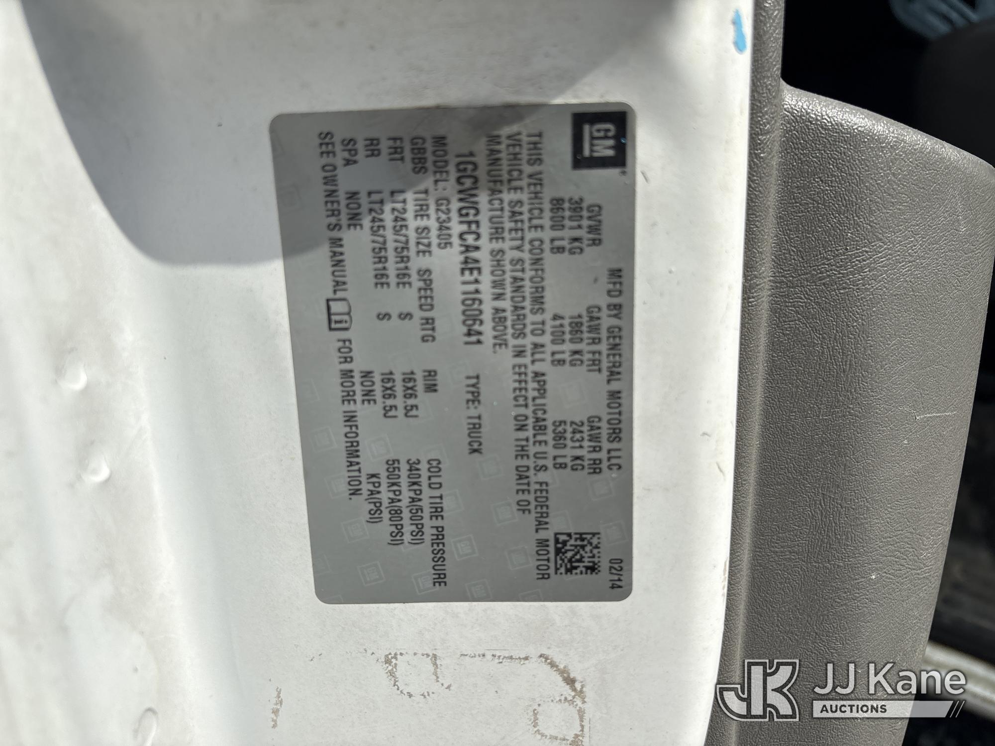 2014 Chevrolet EXPRESS G2500