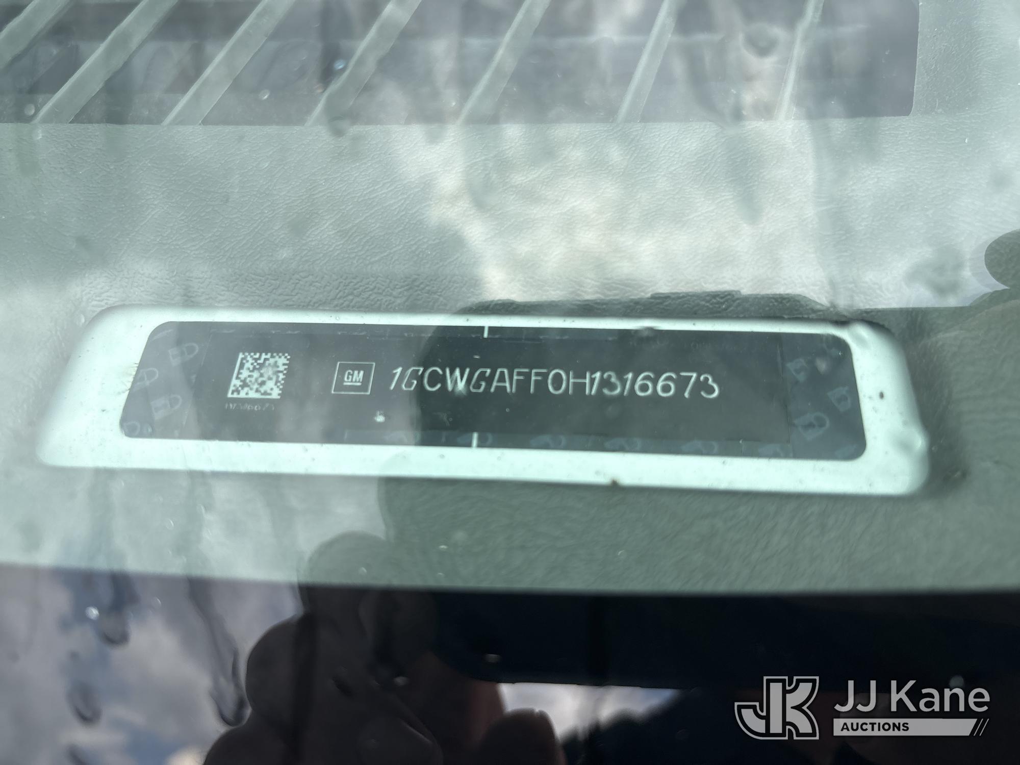 2017 Chevrolet Express G2500