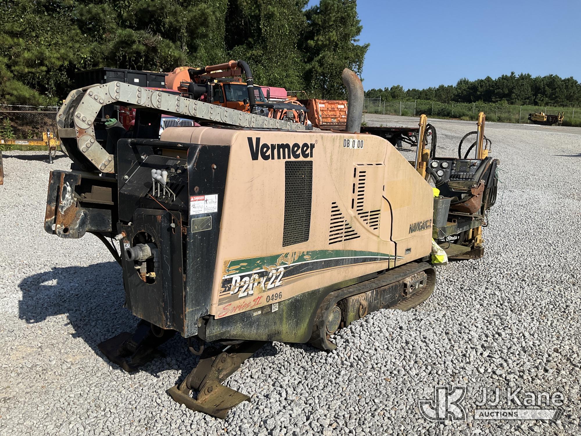 2011 Vermeer D20X22II