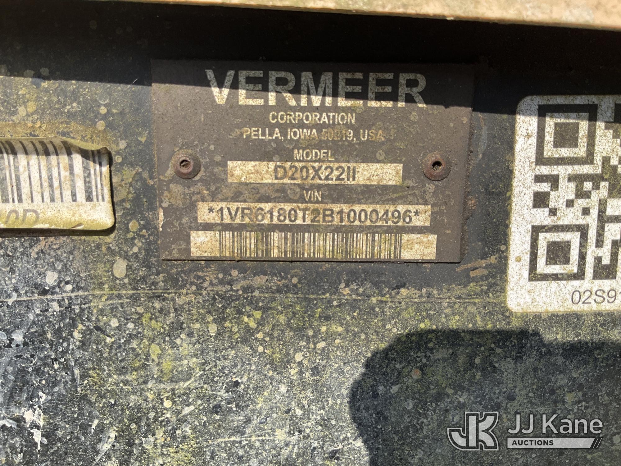 2011 Vermeer D20X22II