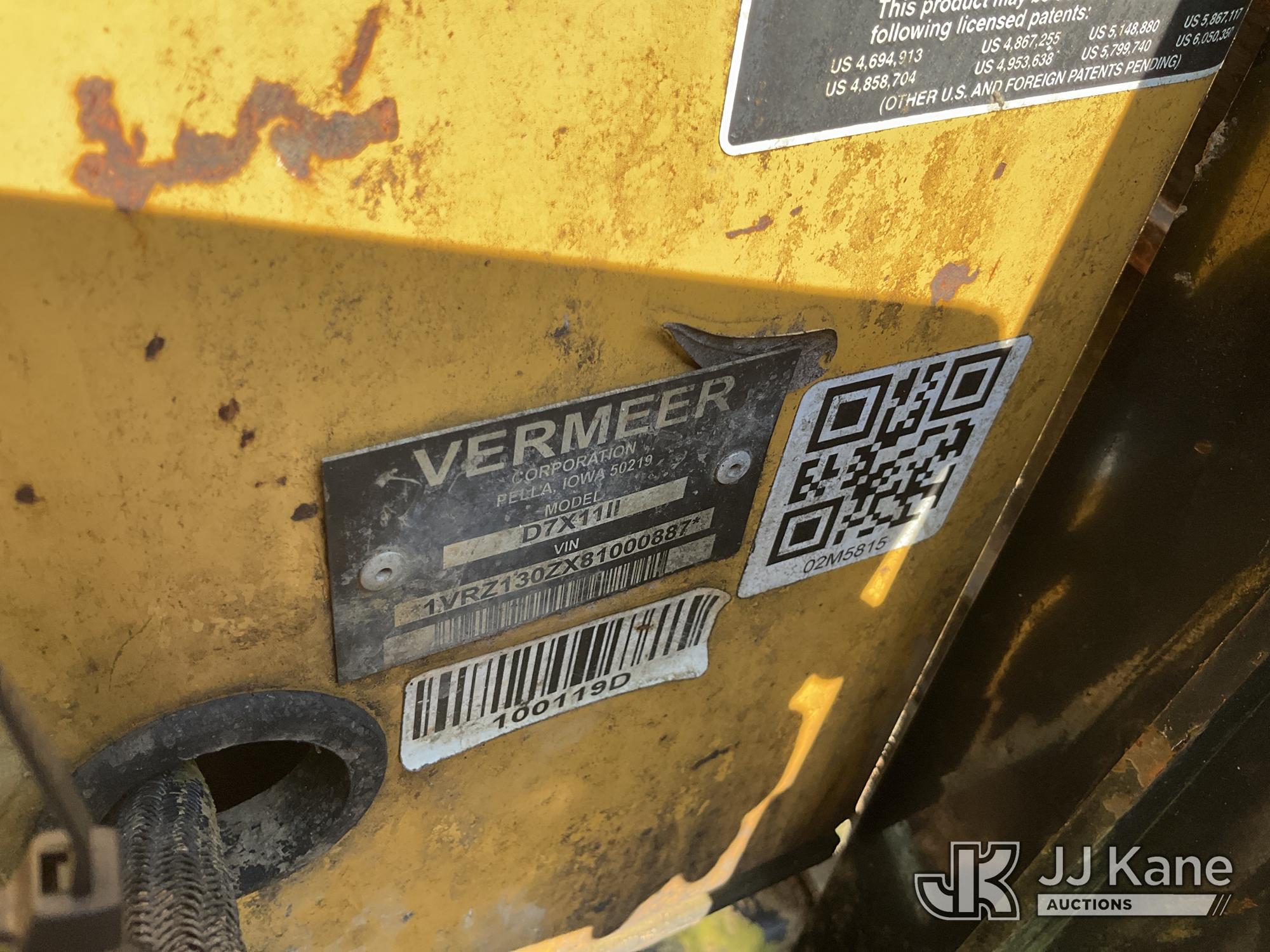 2008 Vermeer D7X11II