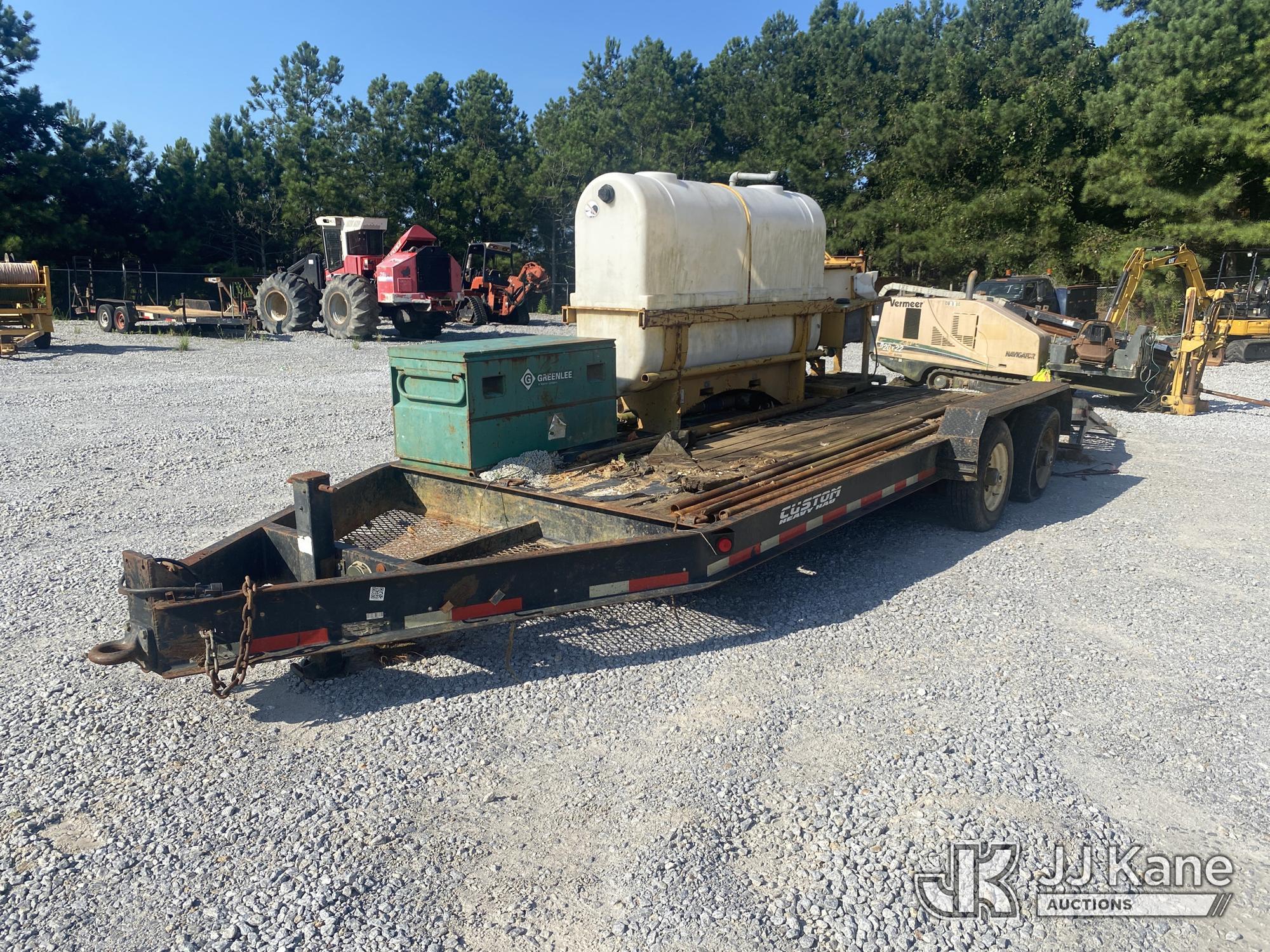2014 Lucon 12T172XS T/A Tagalong Equipment Trailer, Selling With Item ID 1627031