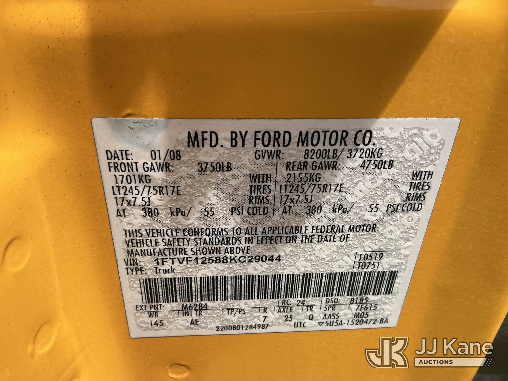 2008 Ford F150