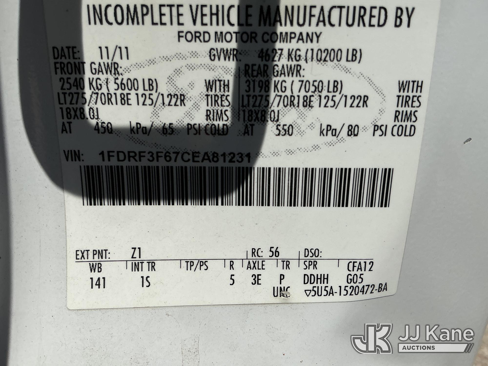 2012 Ford F350 4x4