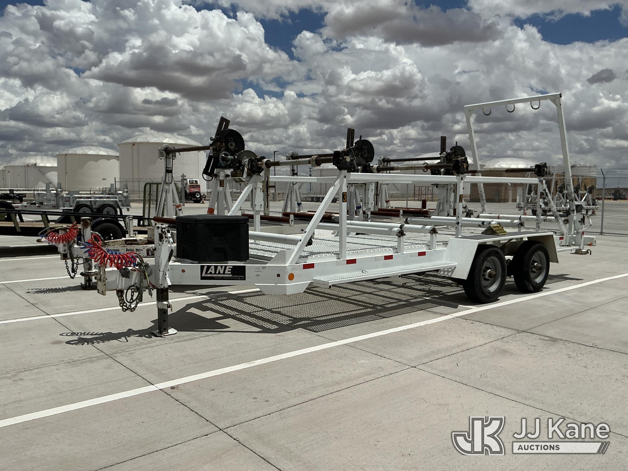 2010 Lane 20 ft. 3-Position Reel Trailer
