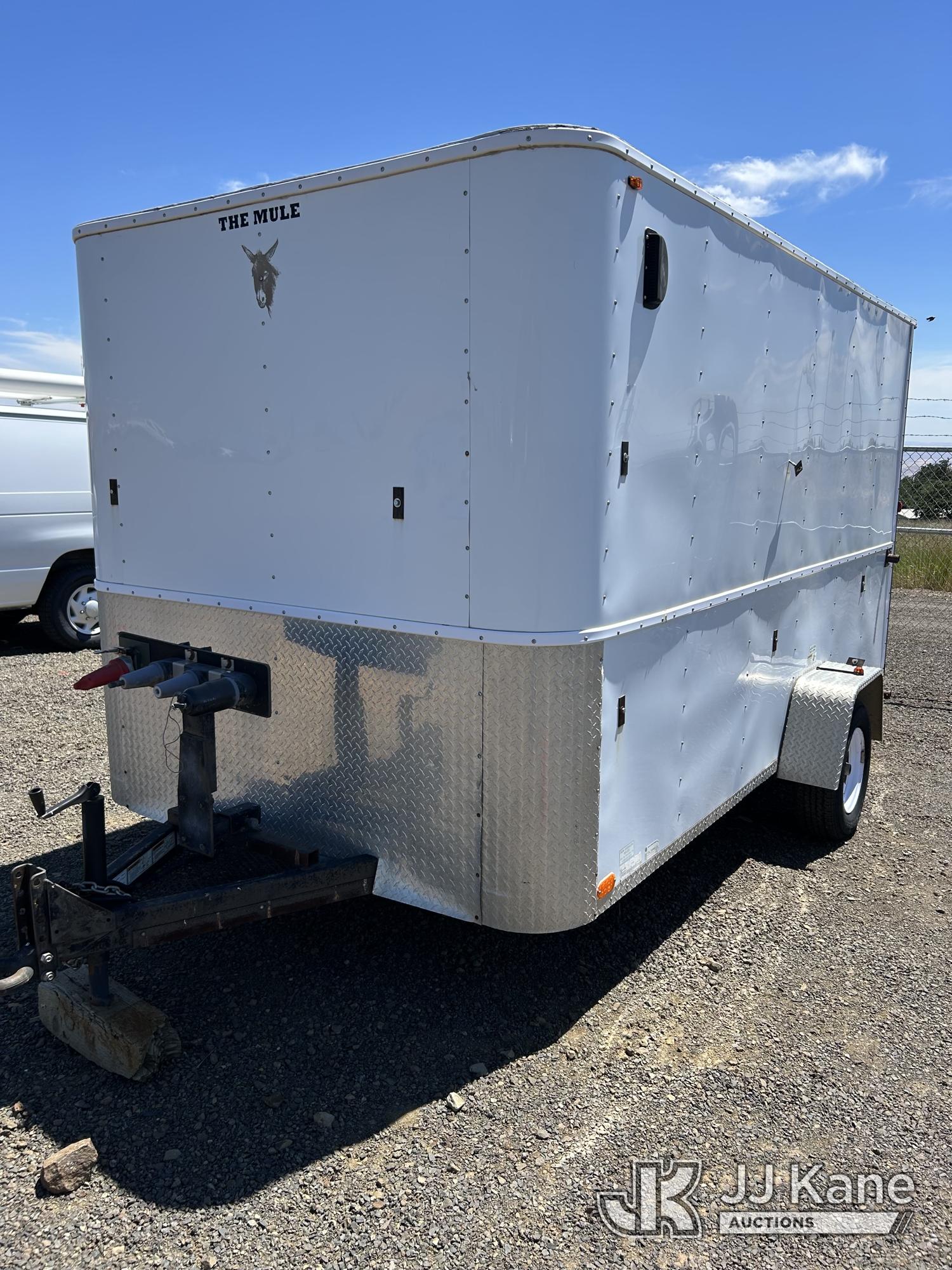 2009 Three Feathers Enclosed Cargo Trailer, 15 ft long, 7 ft wide