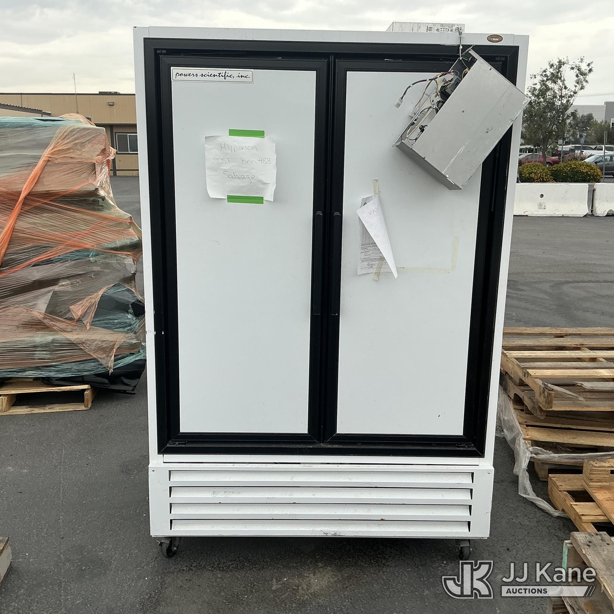 Powers Scientific Stand Alone Incubator Double Door (Used) NOTE: This unit is being sold AS IS/WHERE IS via Timed Auction and is located in Jurupa Valley
