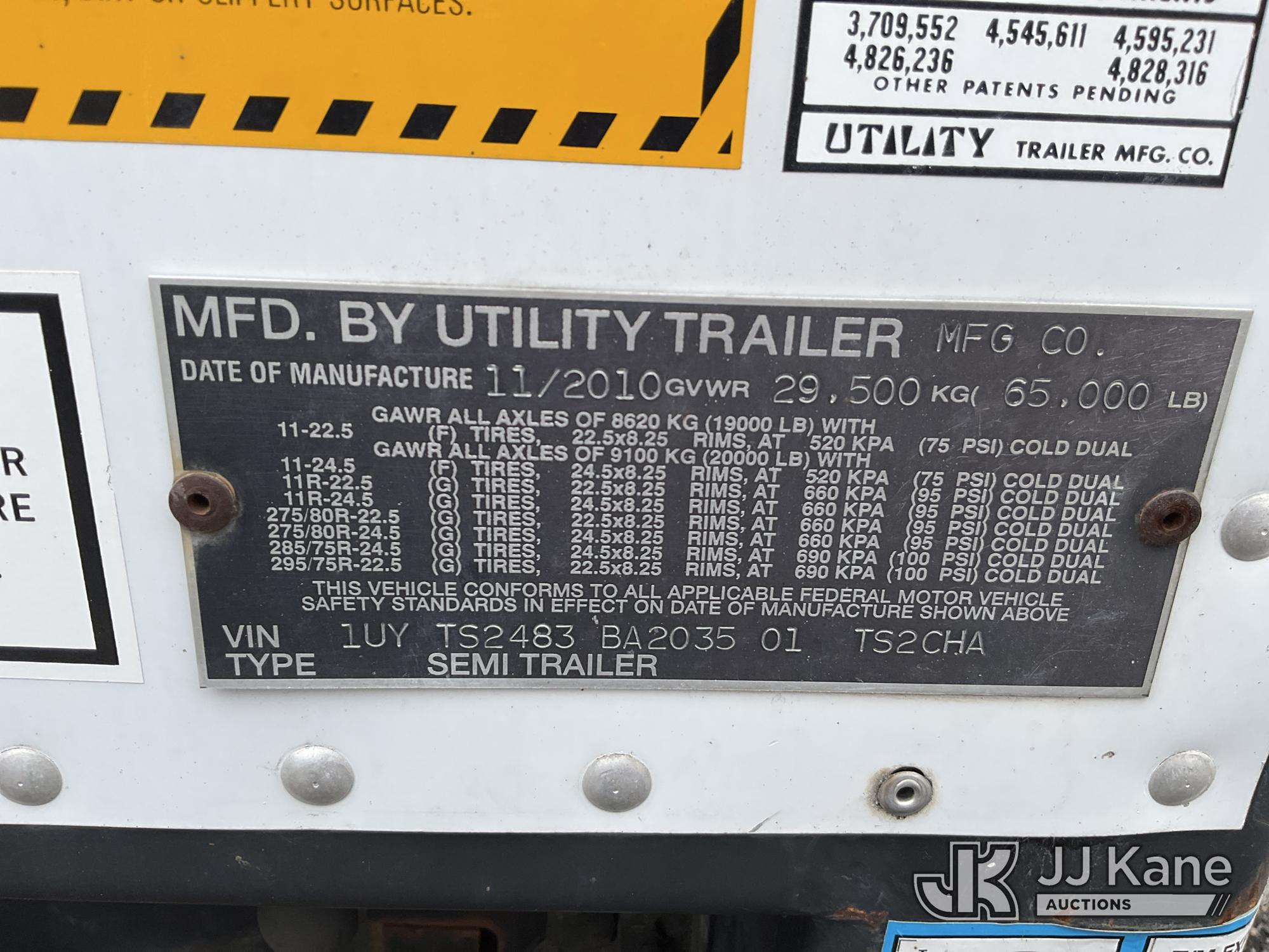 2011 Utility TS2CHA 48 FT