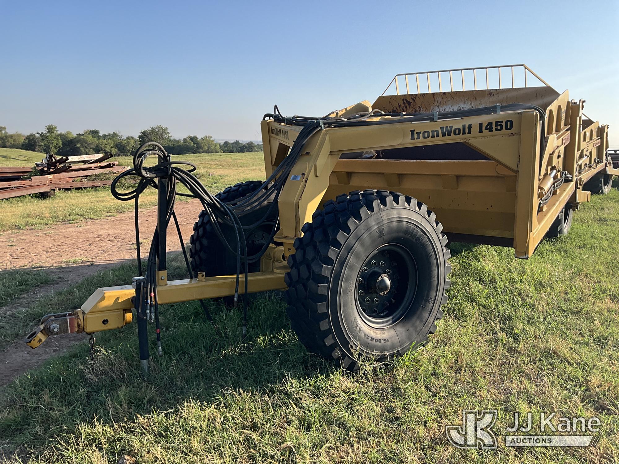 2016 Iron Wolf 1450 Ejector Scraper