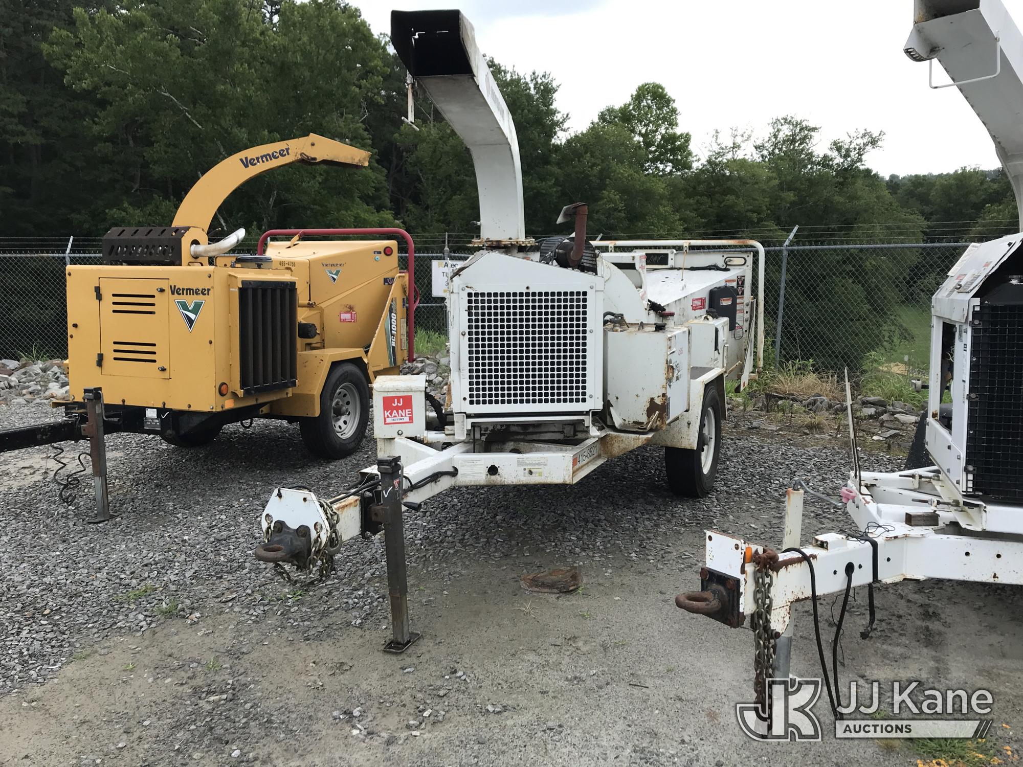 2018 Morbark M12D Chipper (12in Disc), trailer mtd.
