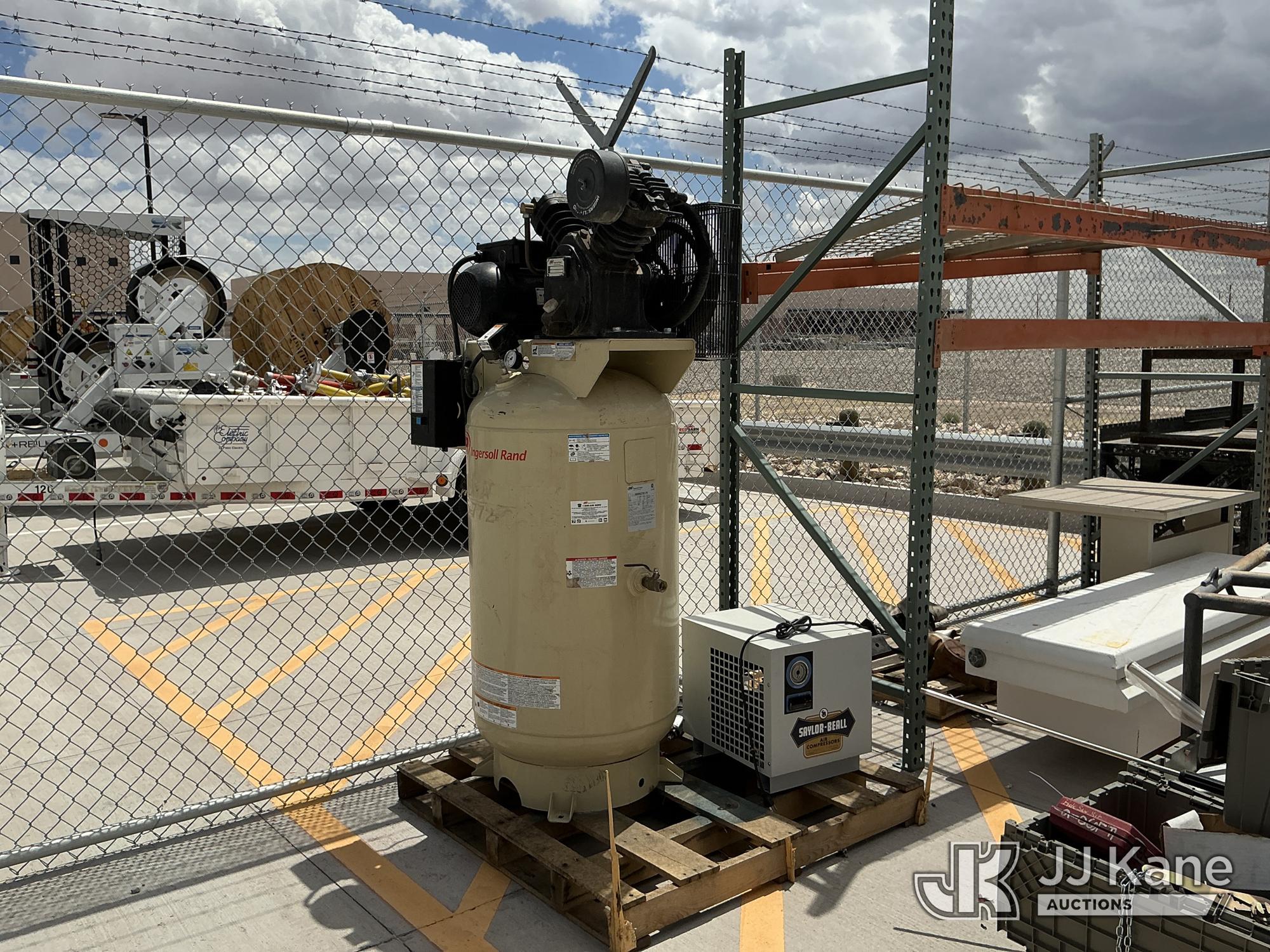 Ingersoll Rand Air Compressor, Ingersoll Rand Air Compressor & Saylor-Beall Electric Air Compressor