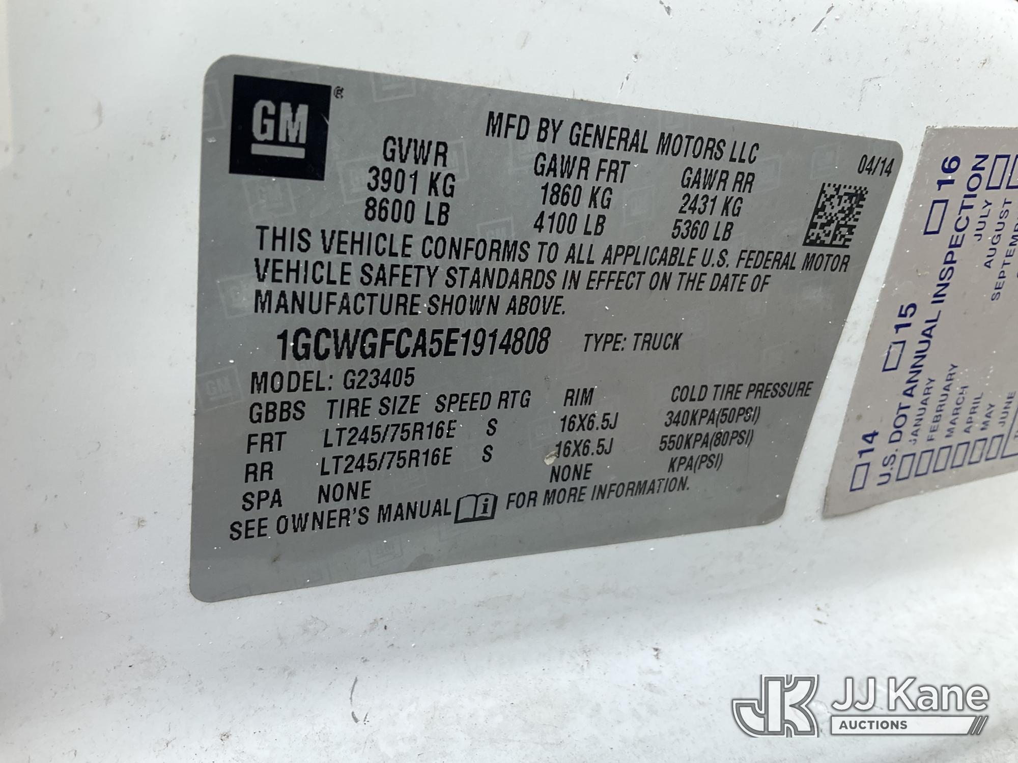 2014 Chevrolet Express G2500