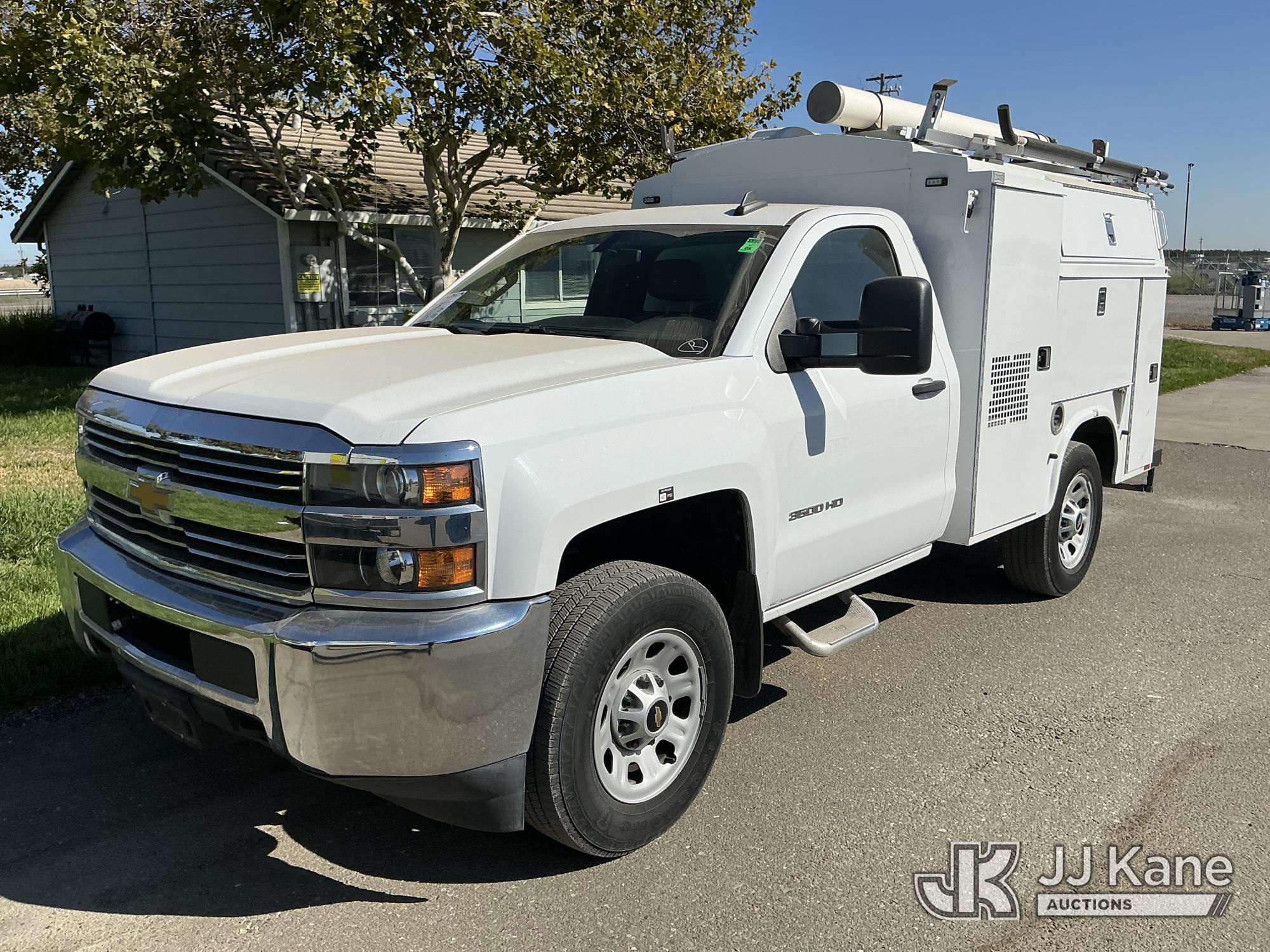 2017 Chevrolet Silverado 3500HD Enclosed Service Truck