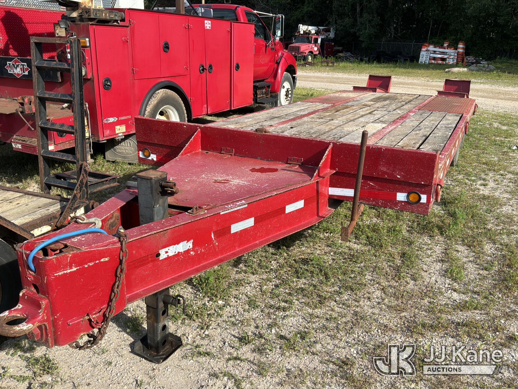 2000 Eager Beaver T/A Tagalong Equipment Trailer
