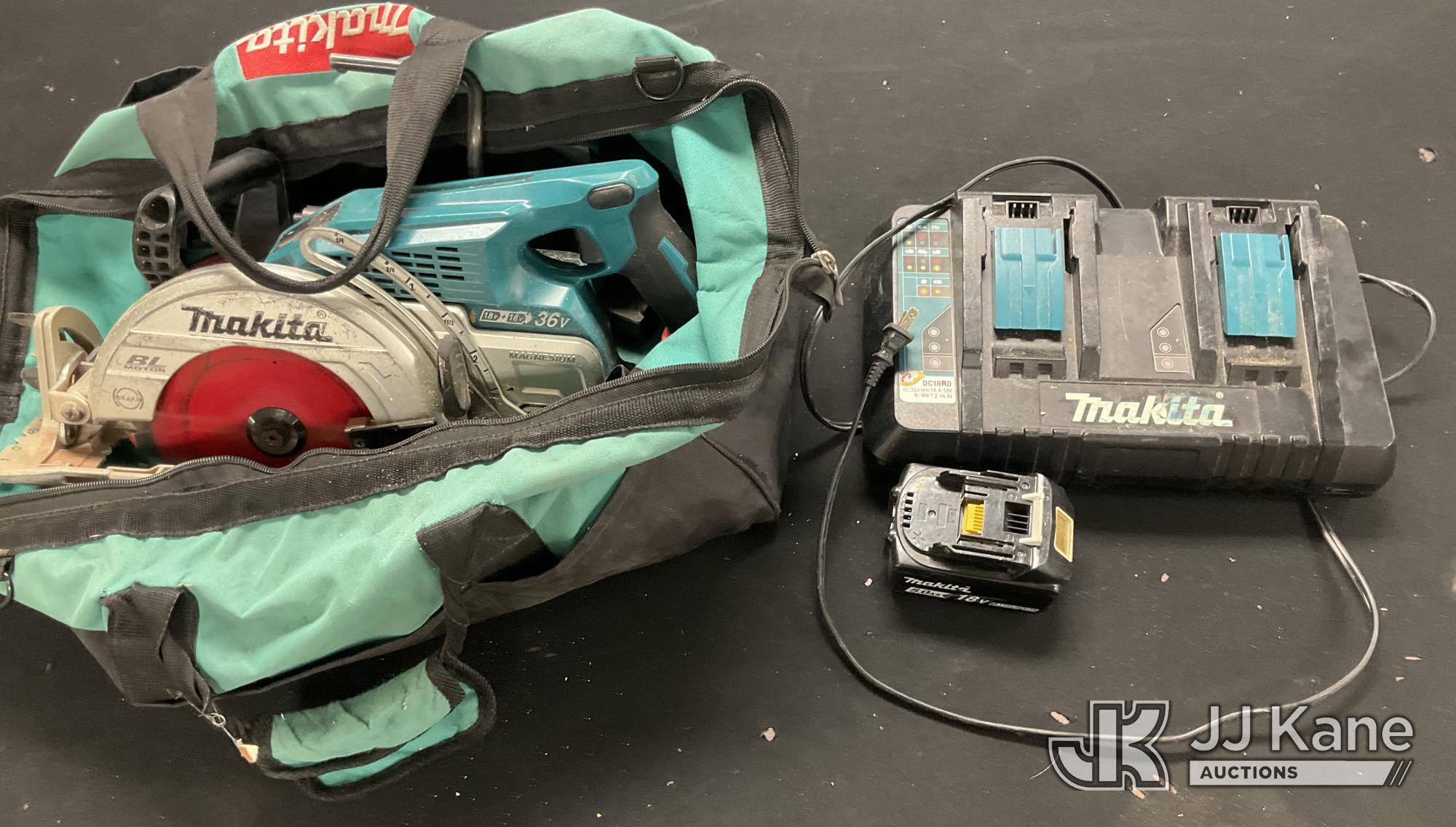 Saw Power Tool (Used) NOTE: This unit is being sold AS IS/WHERE IS via Timed Auction and is located in Jurupa Valley