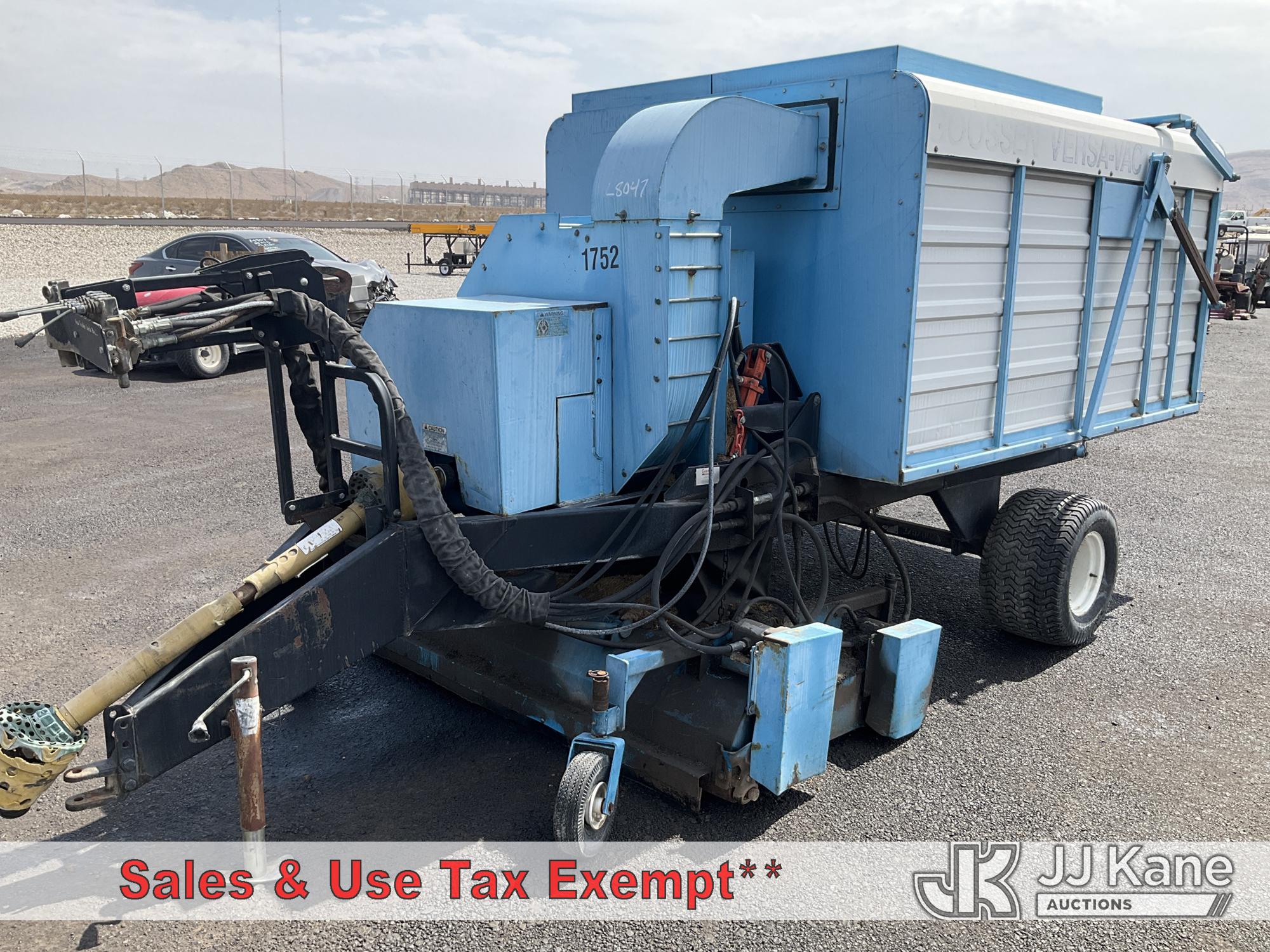 Goosen Versa Vac. Model-VV20000. S/N-246. (Condition Unknown) NOTE: This unit is being sold AS IS/WHERE IS via Timed Auction and is located in Las Vegas