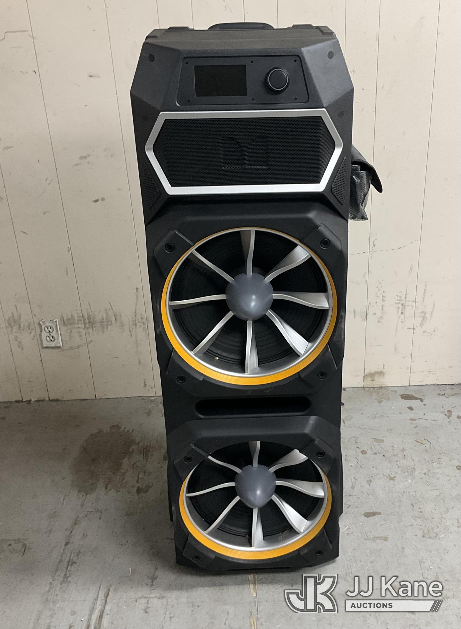 Portable Speaker (Used) NOTE: This unit is being sold AS IS/WHERE IS via Timed Auction and is located in Jurupa Valley