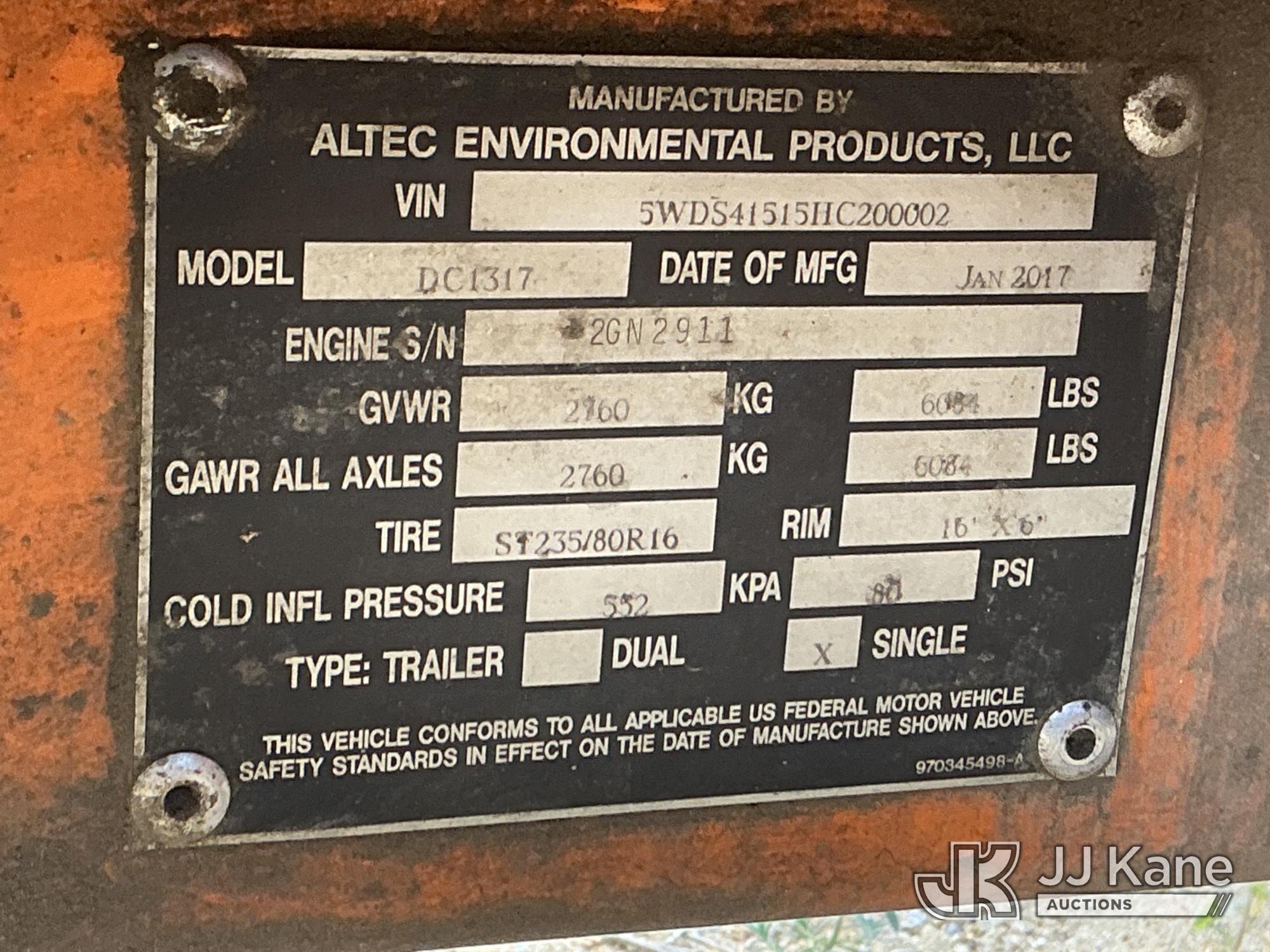 2017 Altec DC-1317