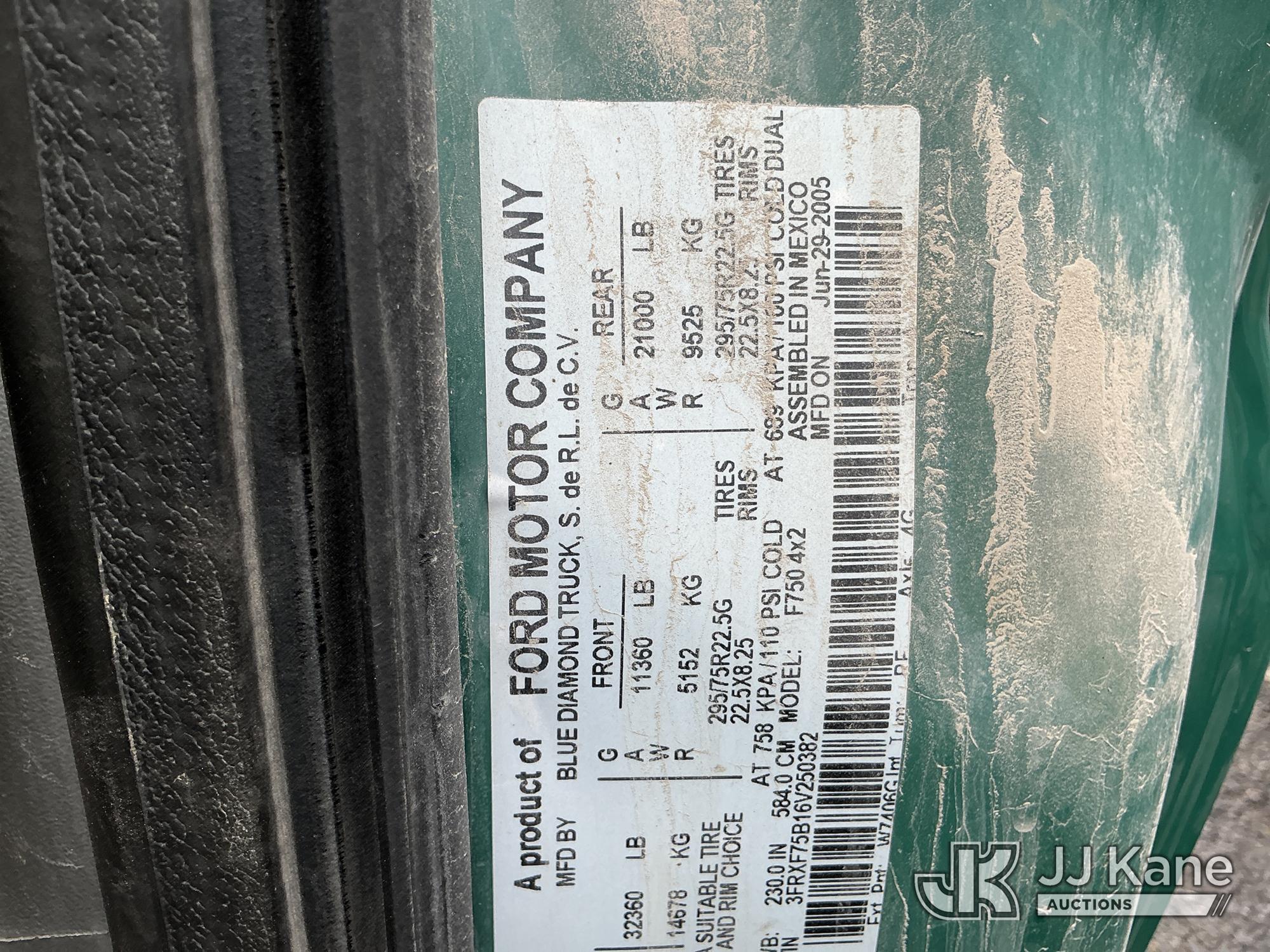 2006 Ford F750