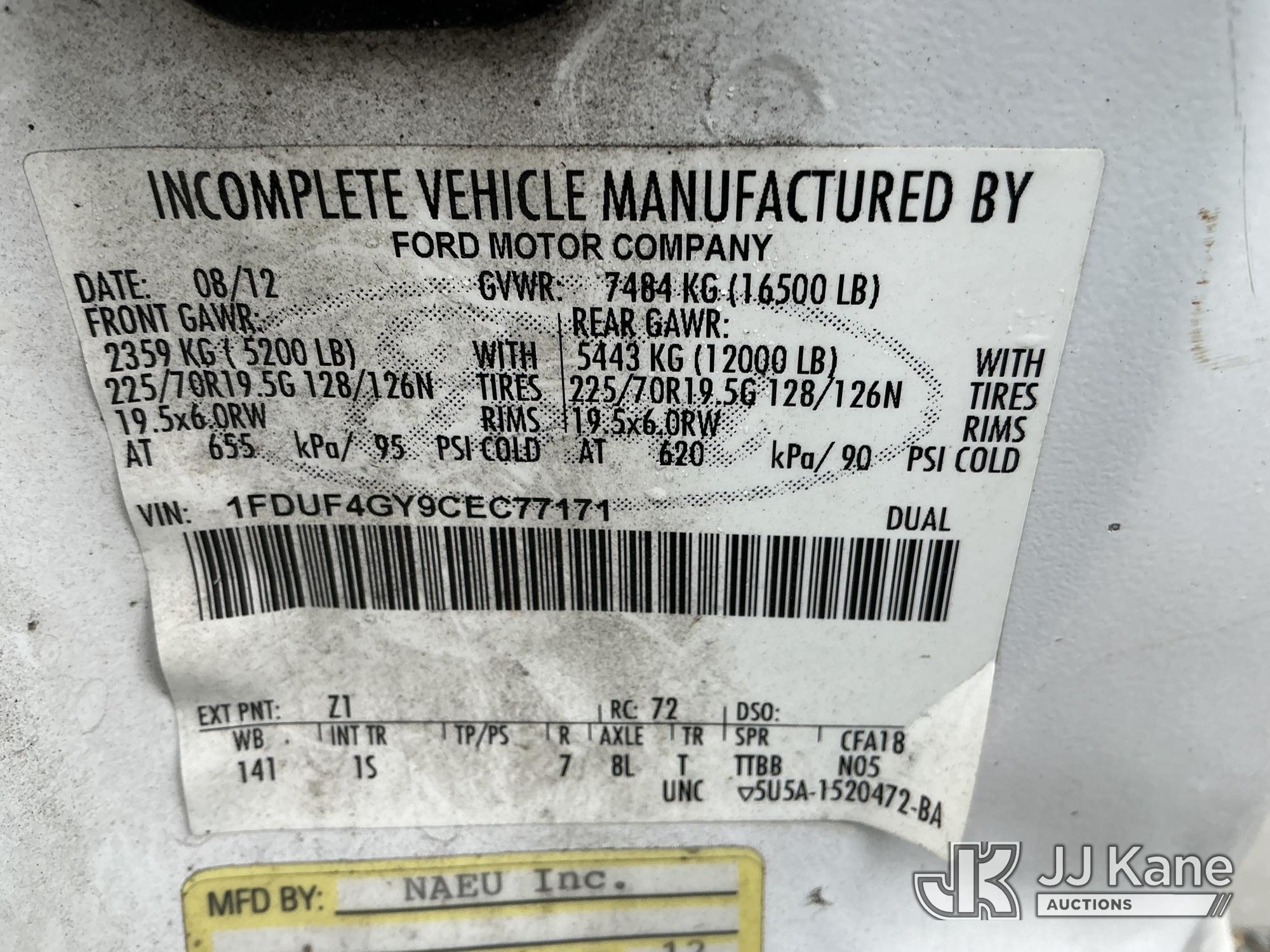 2012 Ford F450 2WD