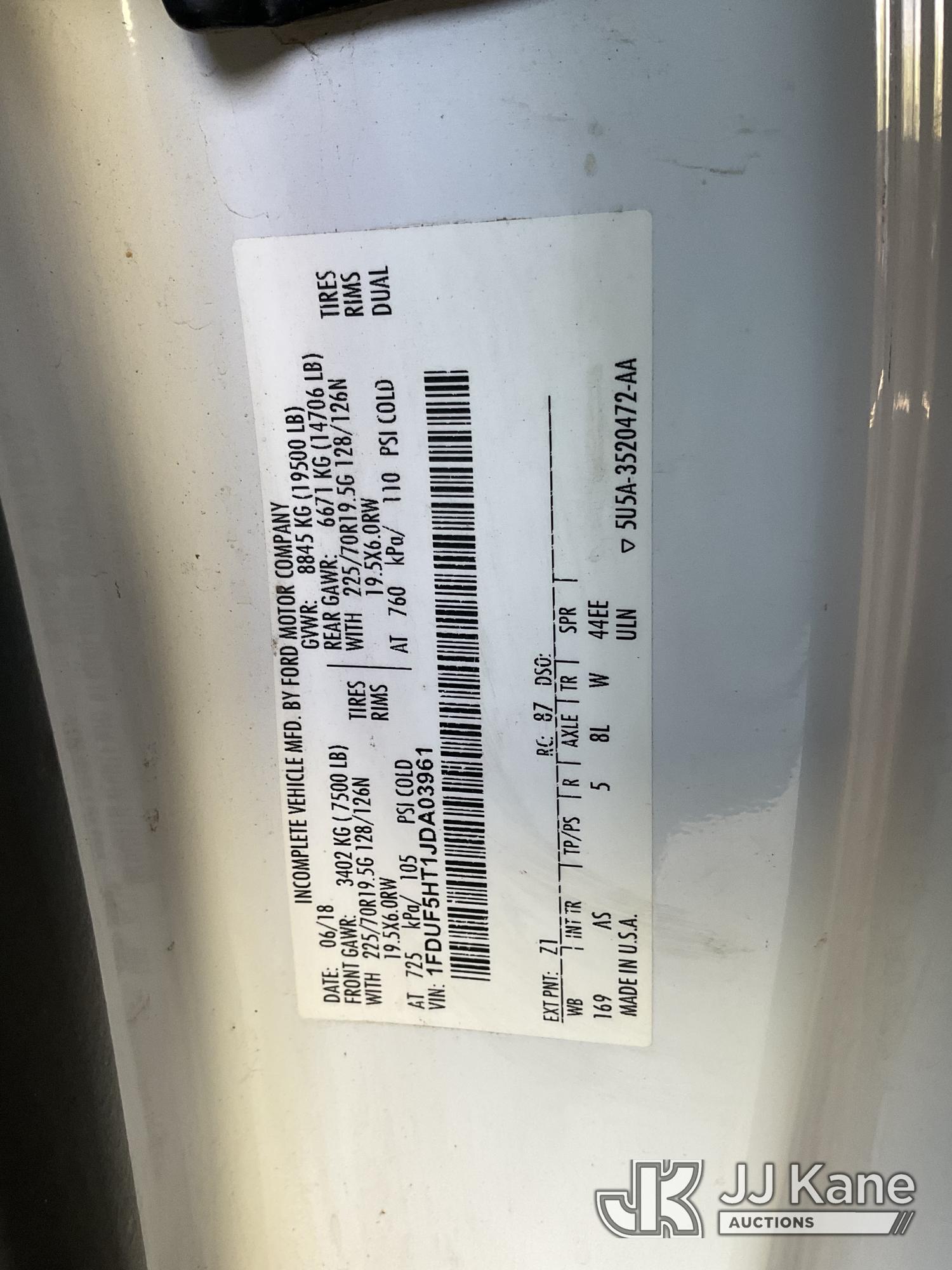 2018 Ford F-550