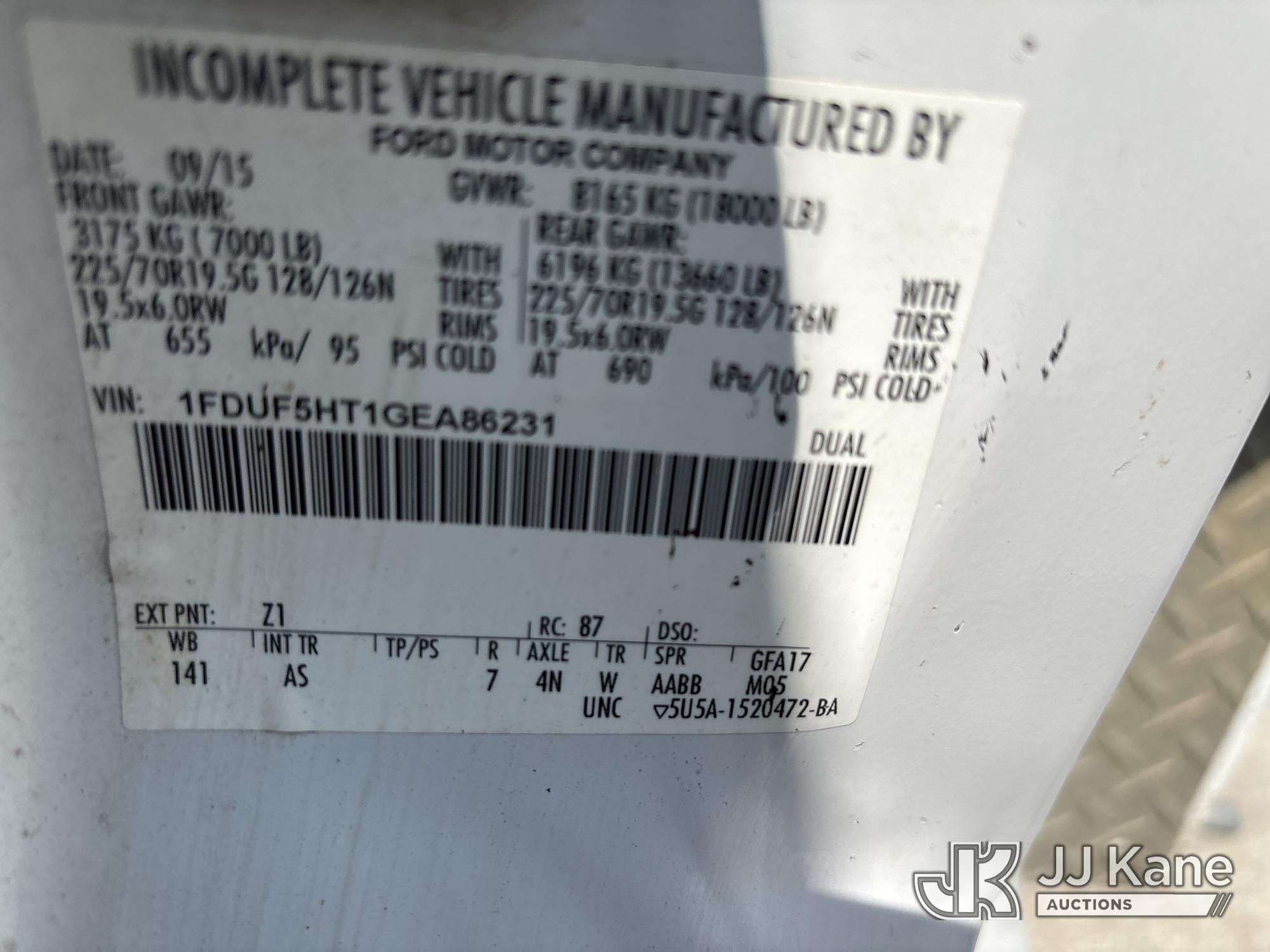 2016 Ford F550