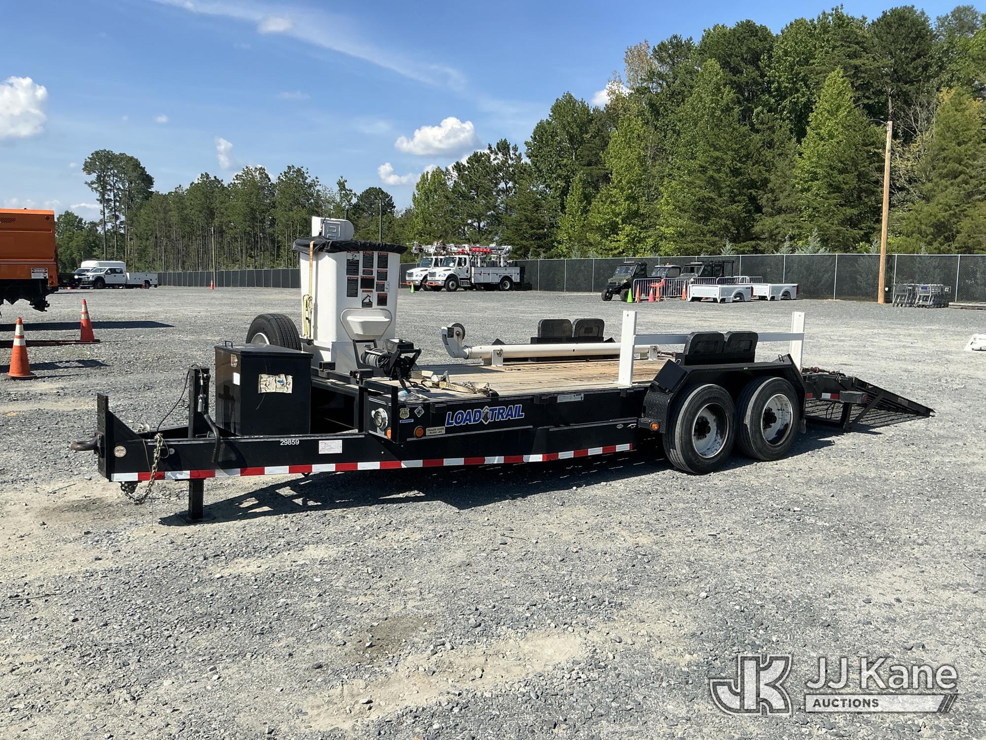2016 Load Trail T/A Tagalong Equipment Trailer, To Be Sold With Lot# CG621 (Equipment and trailer price will be split out on invoice to reflect 80/20, equipment to trailer price ratio for tax purposes)