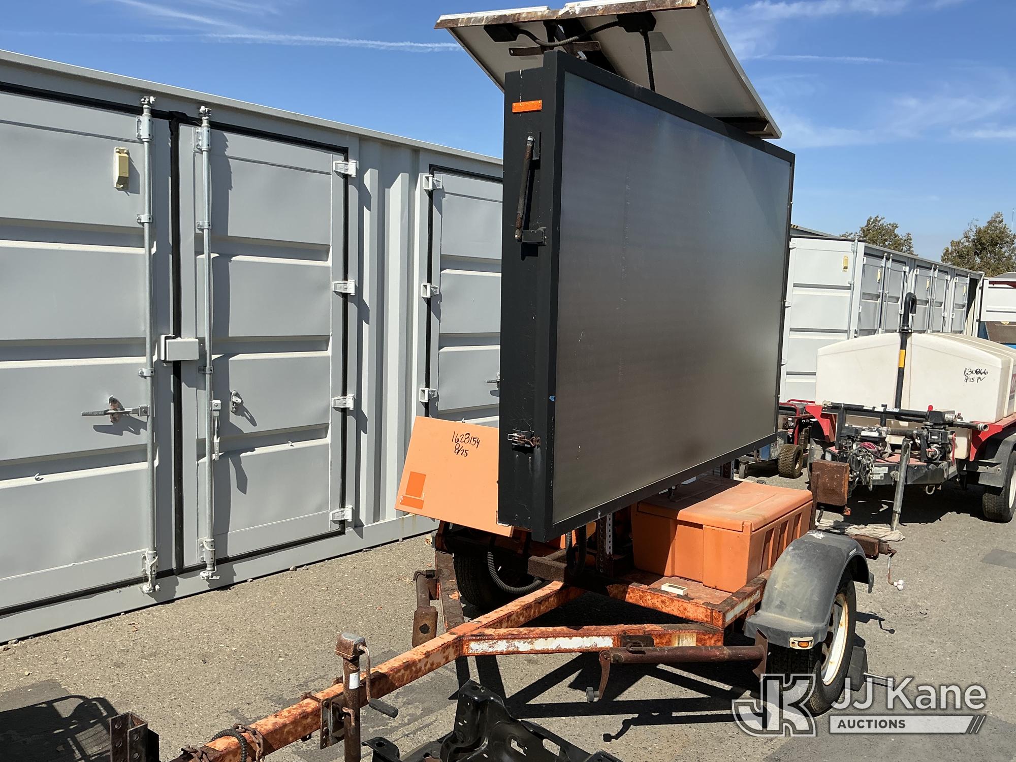 2016 Wanco Portable Arrow Board, trailer mtd