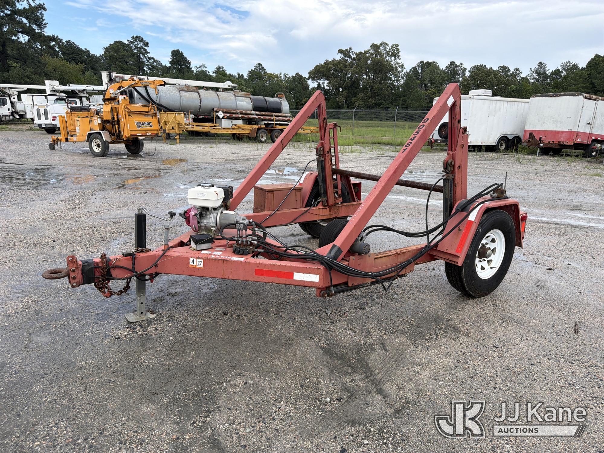 2013 JTC 8000HW S/A Reel Trailer