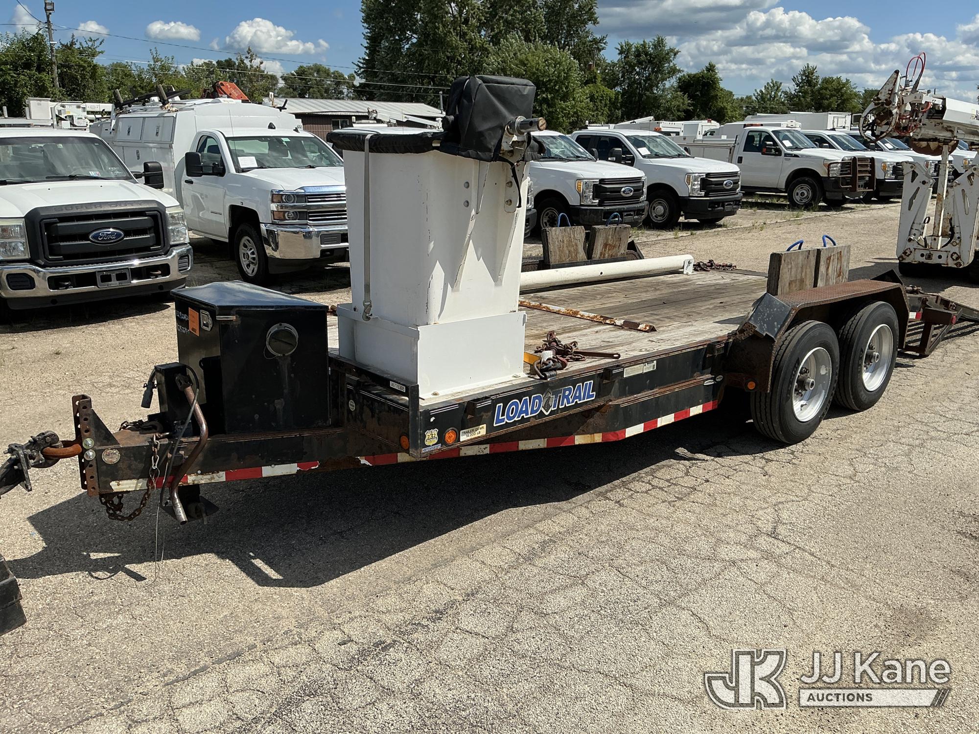2015 Load Trail T/A Tagalong Equipment Trailer, Selling With Item 1628228