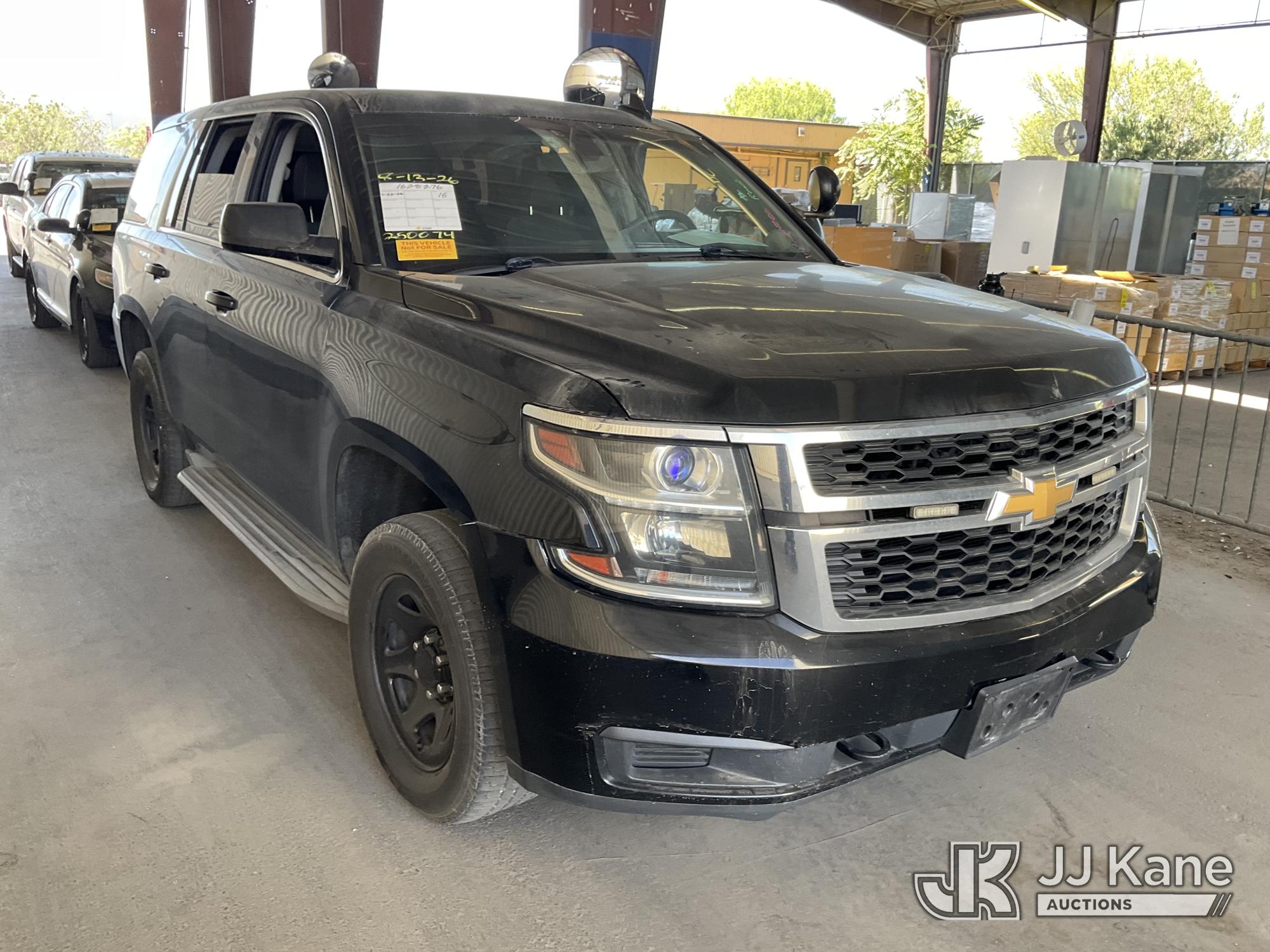 2016 Chevrolet TAHOE POLICE PACKAGE