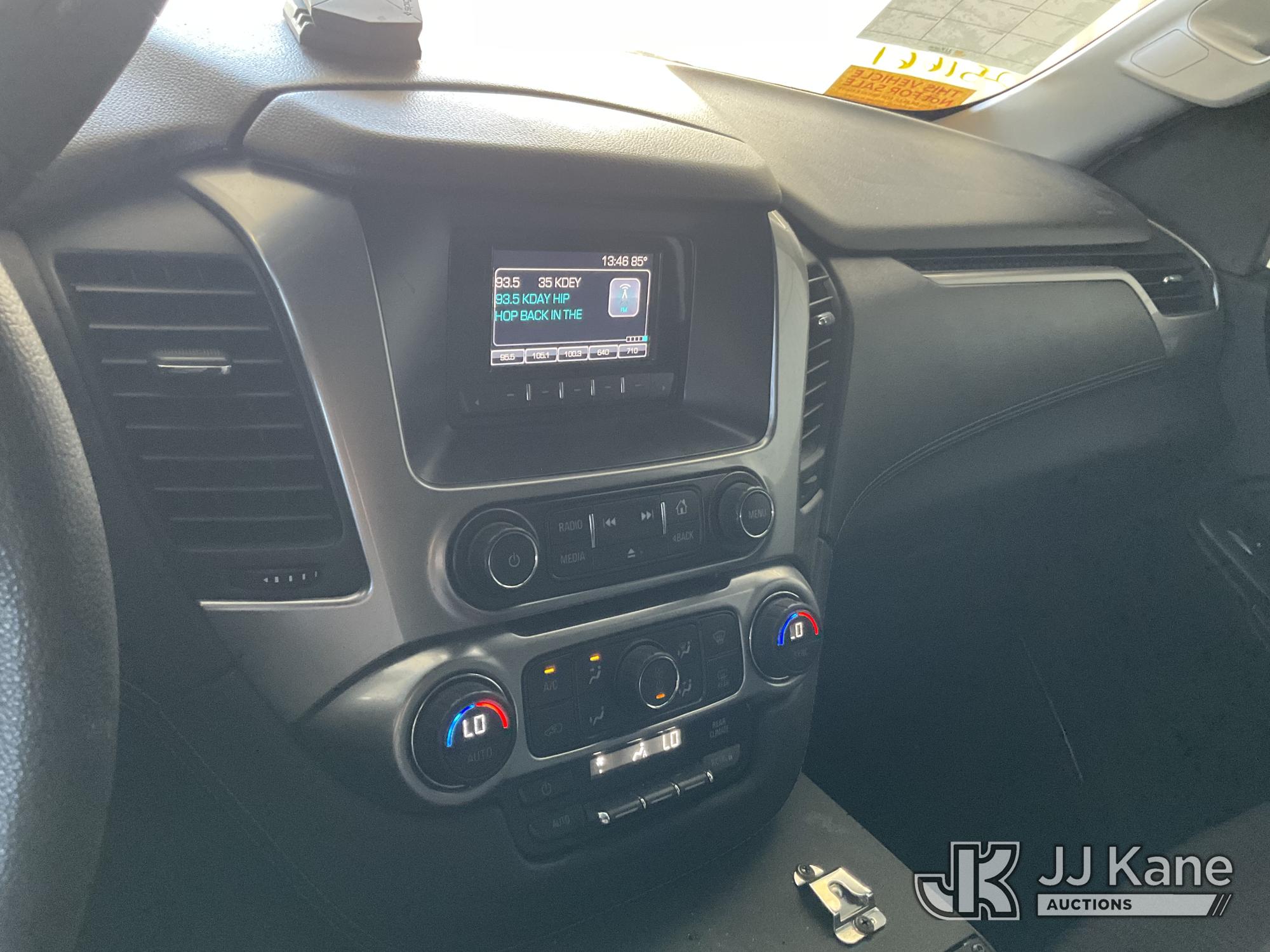 2016 Chevrolet TAHOE POLICE PACKAGE